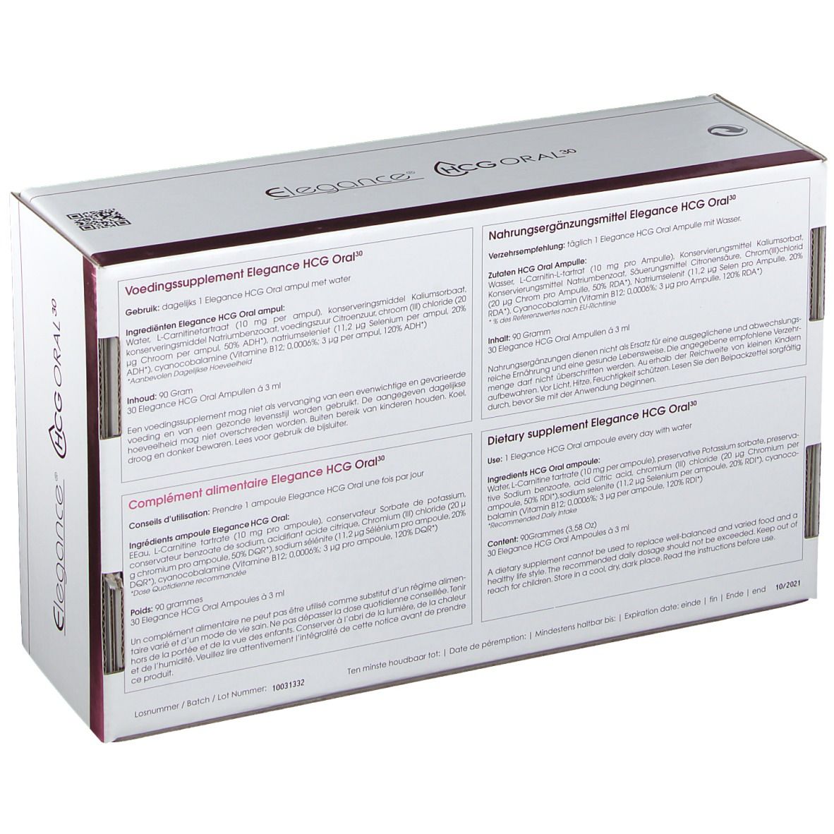 Elegance® HCG Oral®
