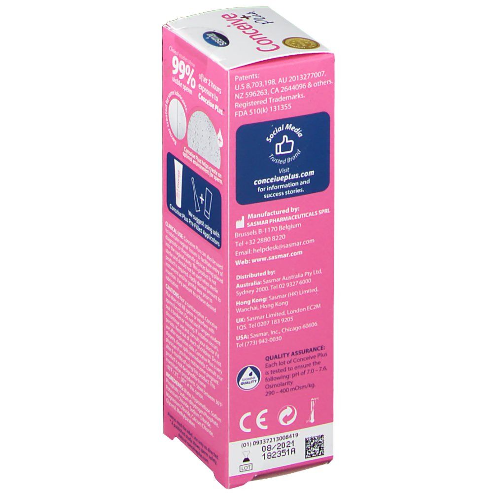 Conceive Plus Fertility Lubricant Multi-Use