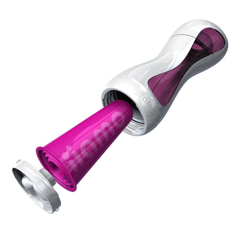 iiamo Go Biberon auto-chauffant Blanc/Rose