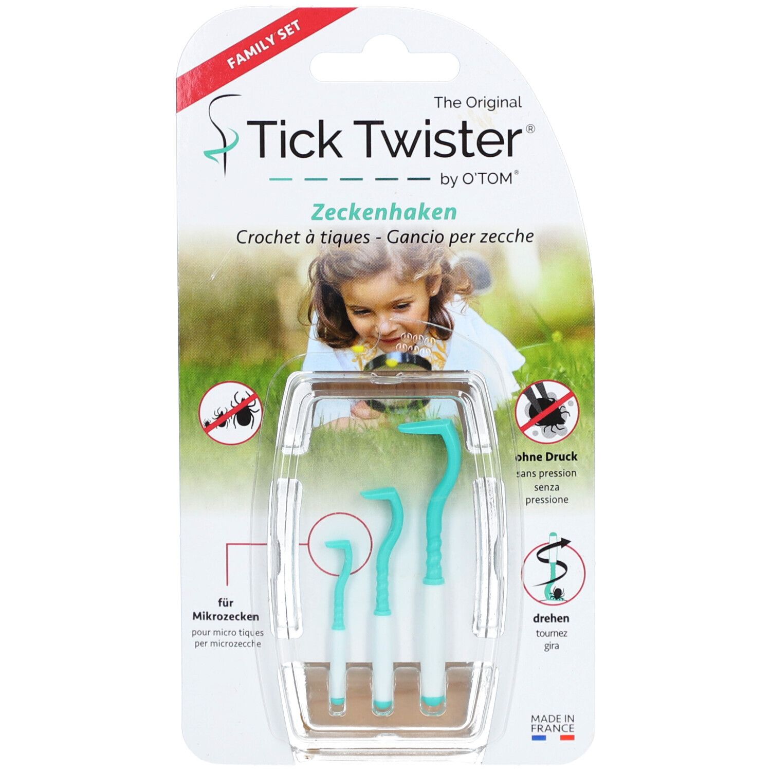 O'TOM Tick Twister Crochet à tiques