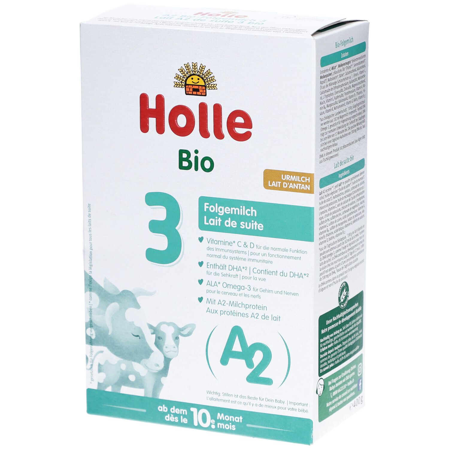 Holle Bio Lait de suite 3