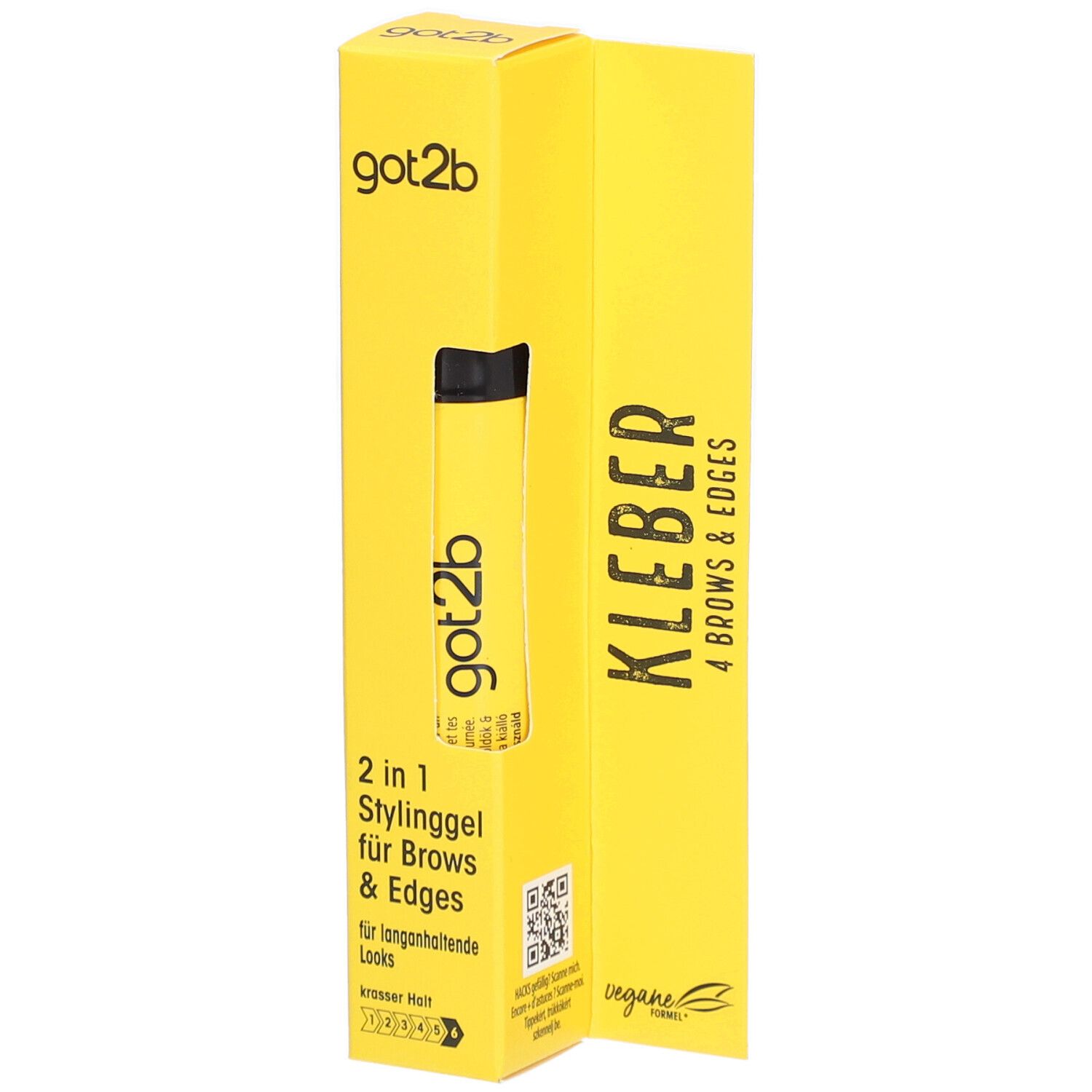 got2b Gel fixateur teinté pour Sourcils et bords Noir