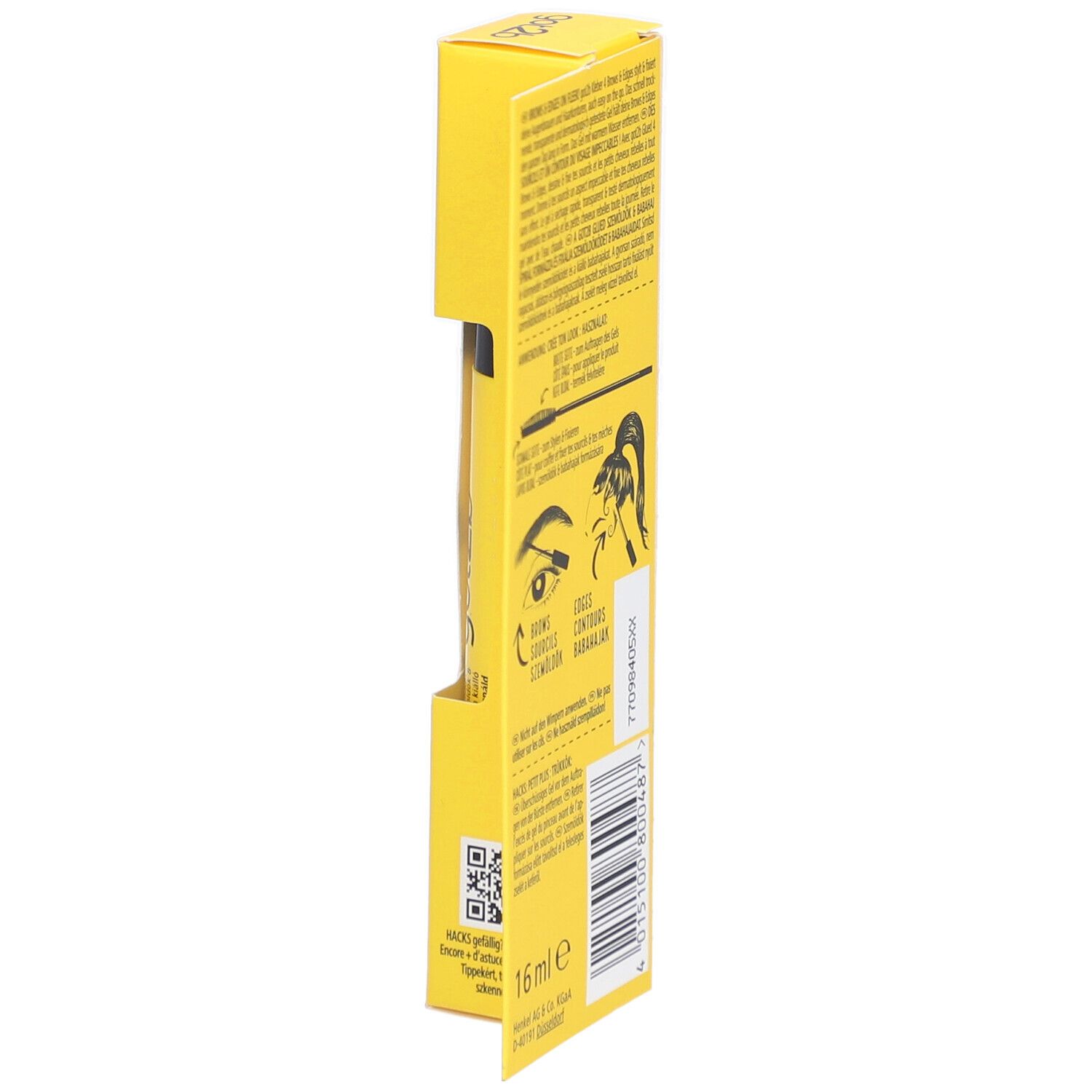 got2b Gel fixateur teinté pour Sourcils et bords Noir