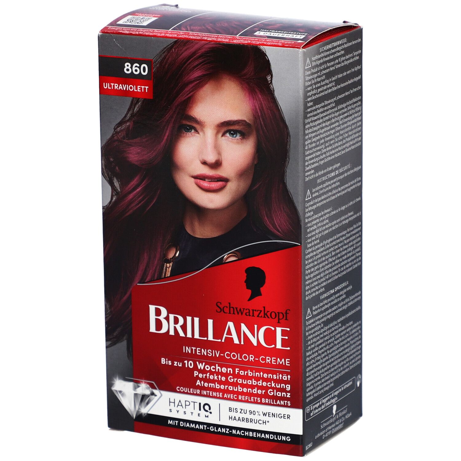 Schwarzkopf Brillance Coloration 860 violet intense