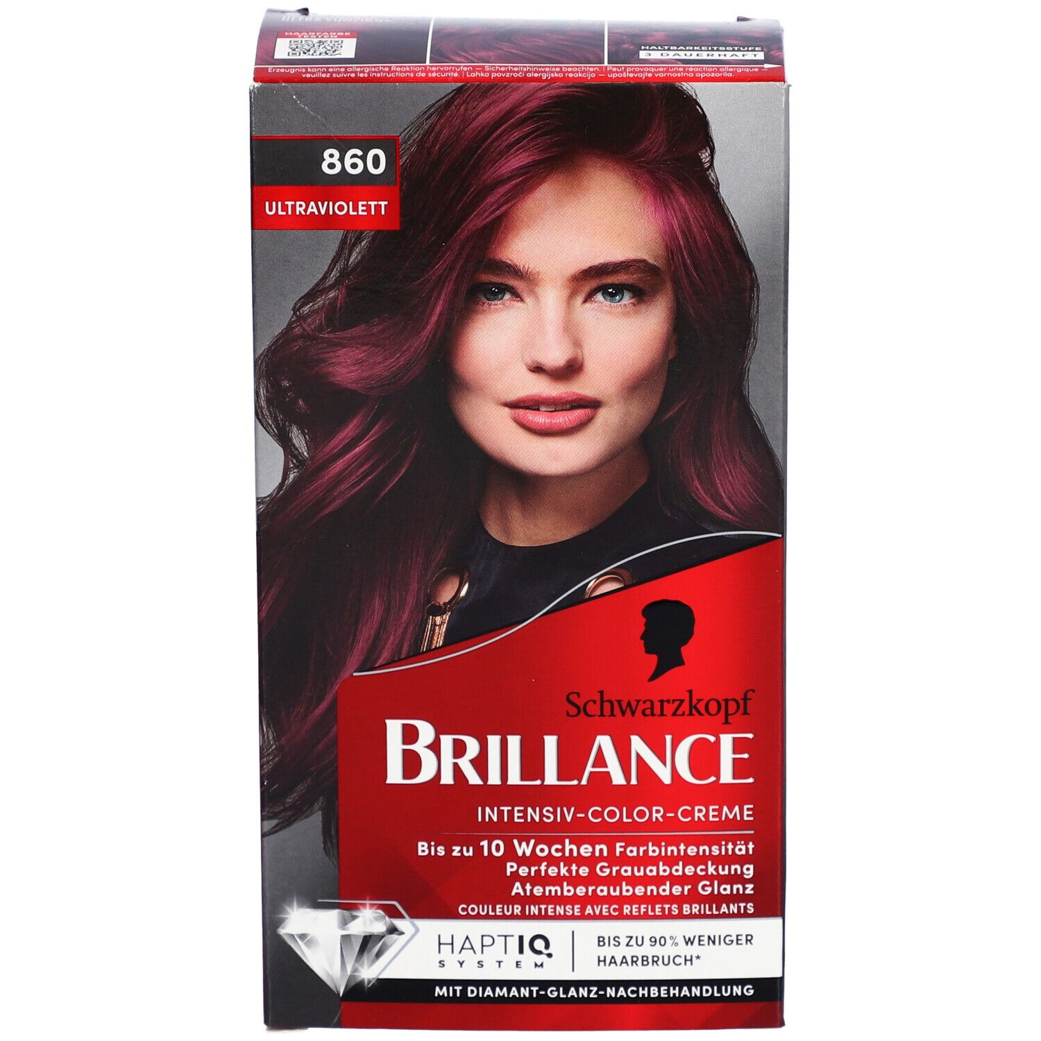 Schwarzkopf Brillance Coloration 860 violet intense