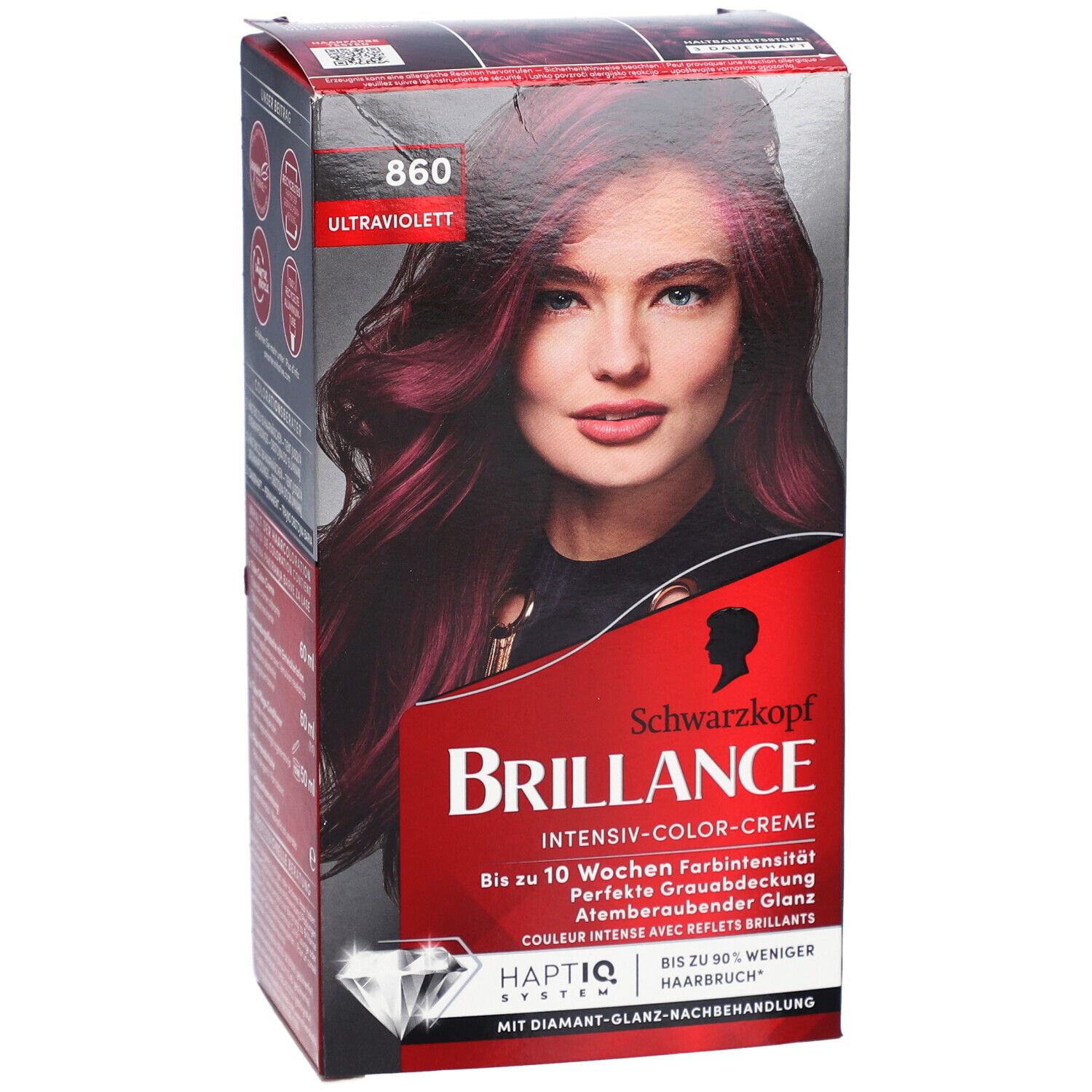 Schwarzkopf Brillance Coloration 860 violet intense