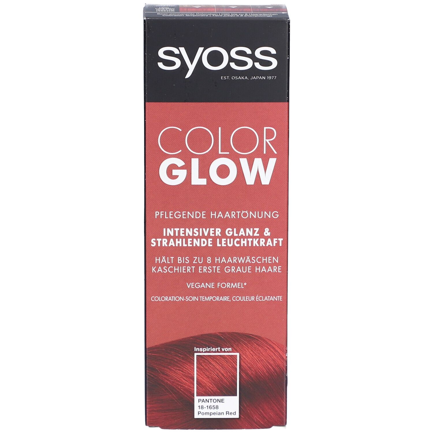 Syoss® Permanente Coloration 18-1658 Pompeian Red - Intensives, langanhaltendes Rot