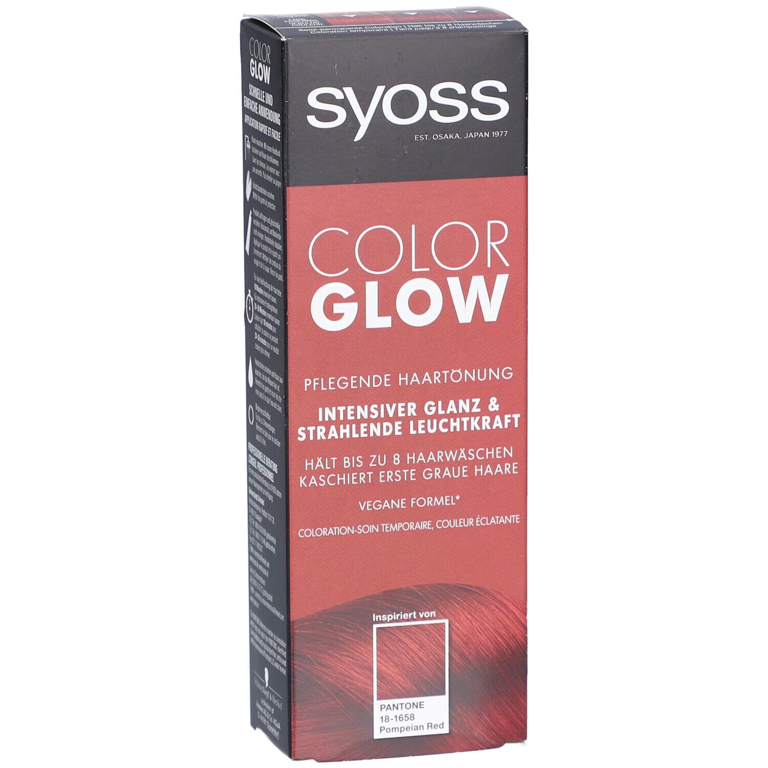 Syoss® Permanente Coloration 18-1658 Pompeian Red - Intensives, langanhaltendes Rot