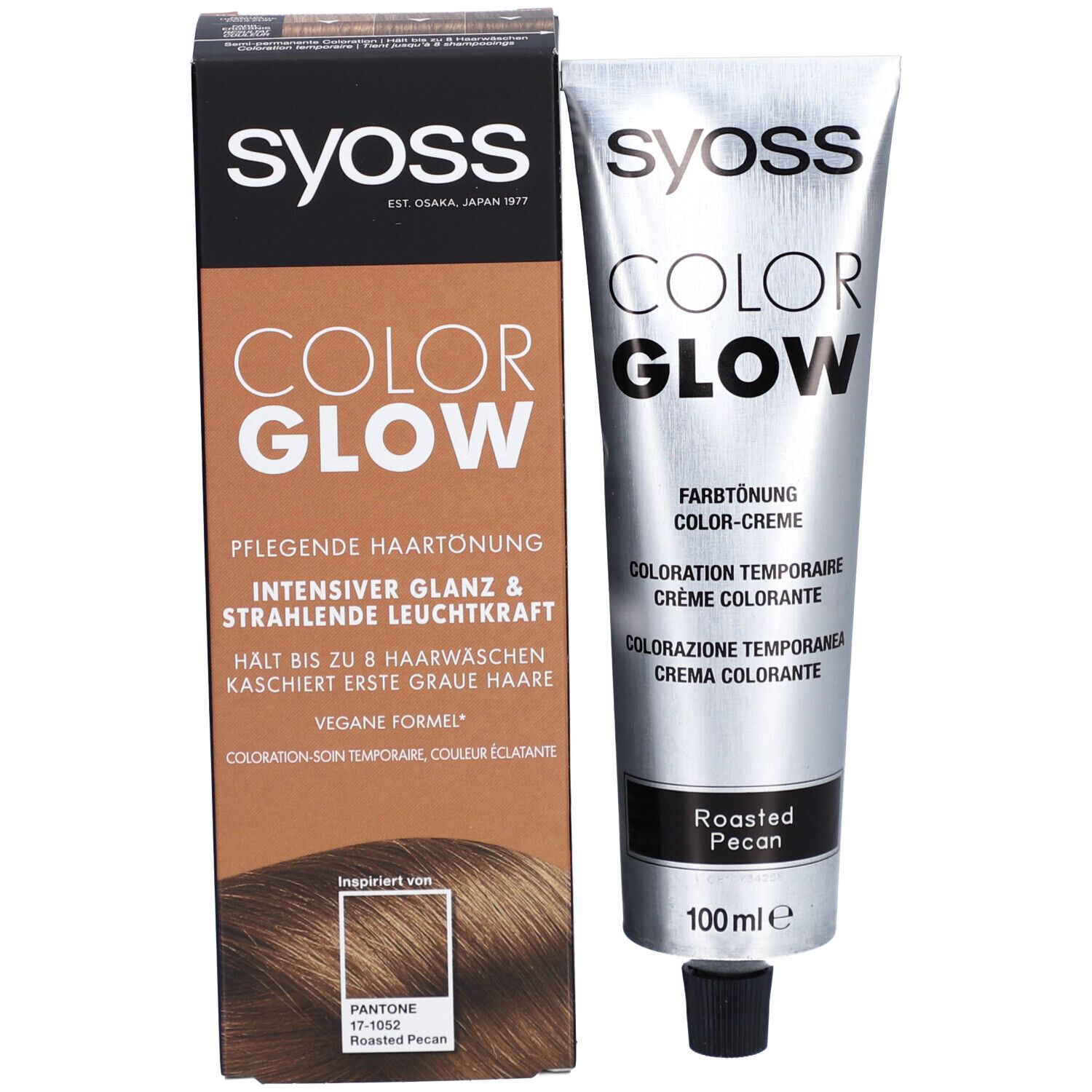 SYOSS Color Glow coloration ton sur ton roasted pecan