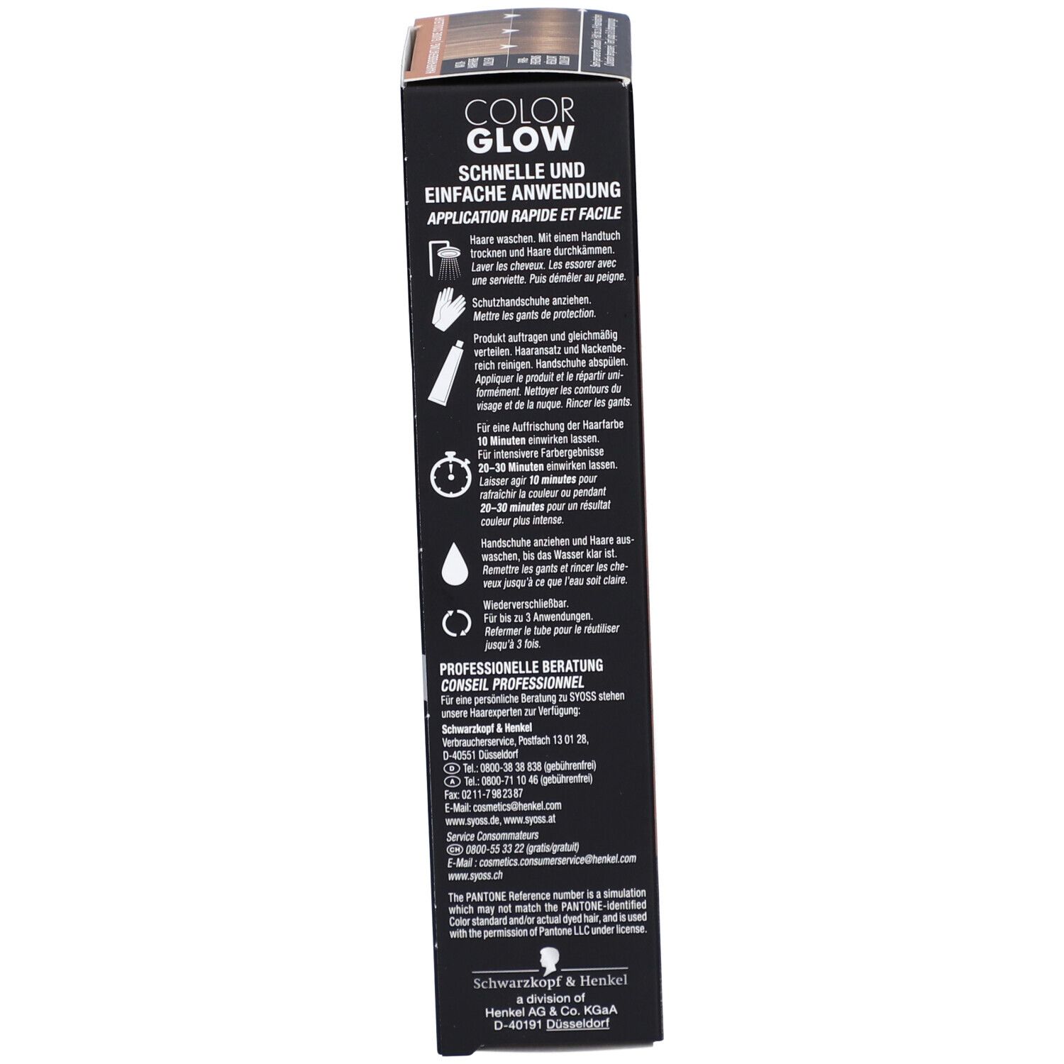 SYOSS Color Glow coloration ton sur ton roasted pecan
