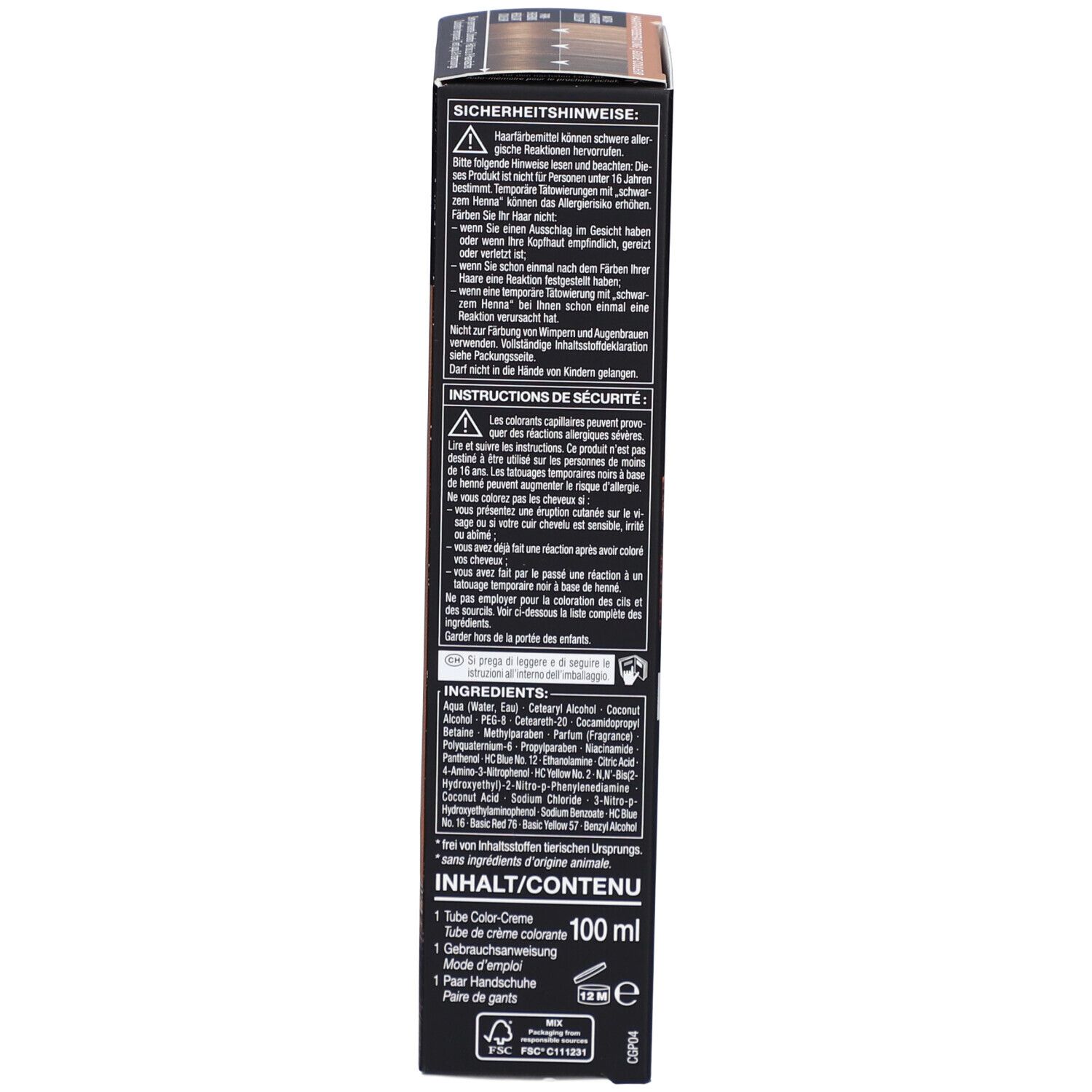 SYOSS Color Glow coloration ton sur ton roasted pecan