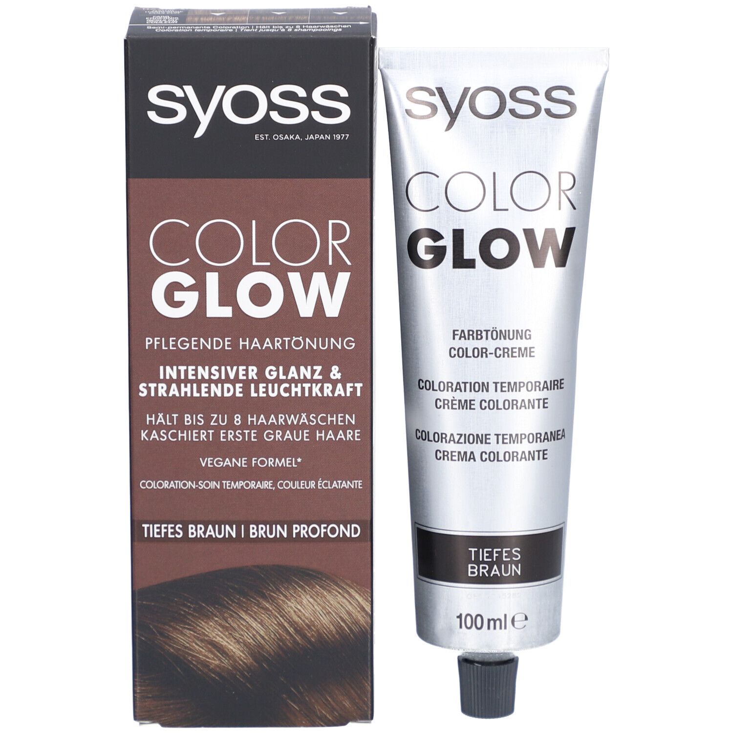 SYOSS Color Glow coloration soin ton sur ton brun profond