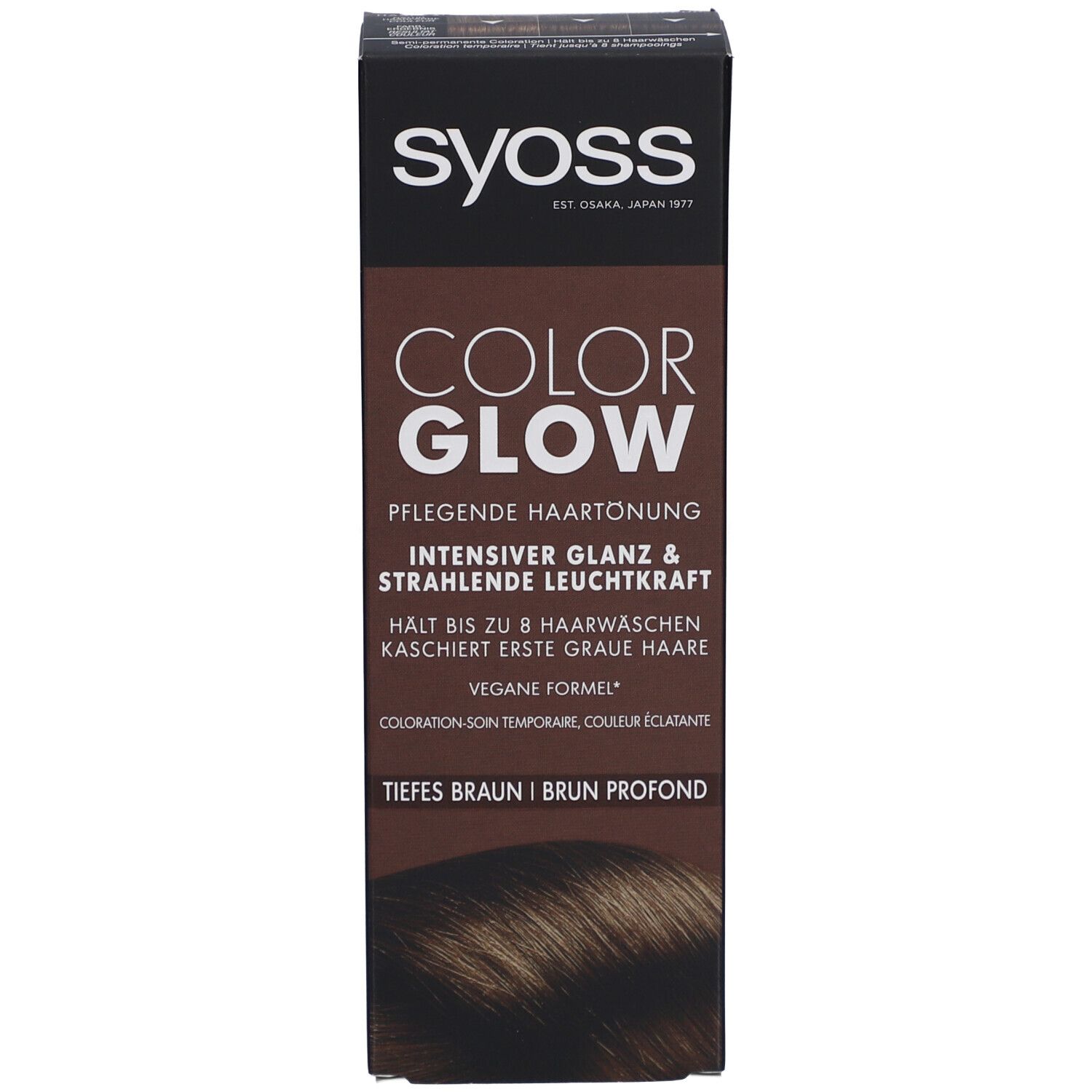 SYOSS Color Glow coloration soin ton sur ton brun profond