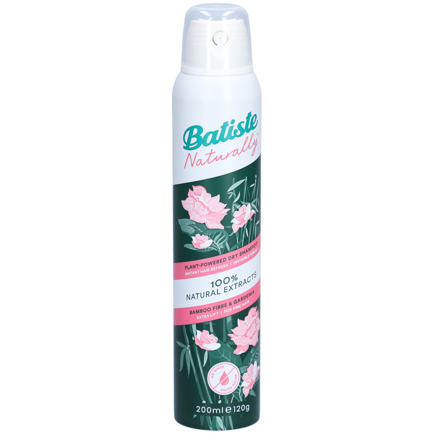 BATISTE Naturally Shampooing Sec - Fibre de Bambou et Gardernia