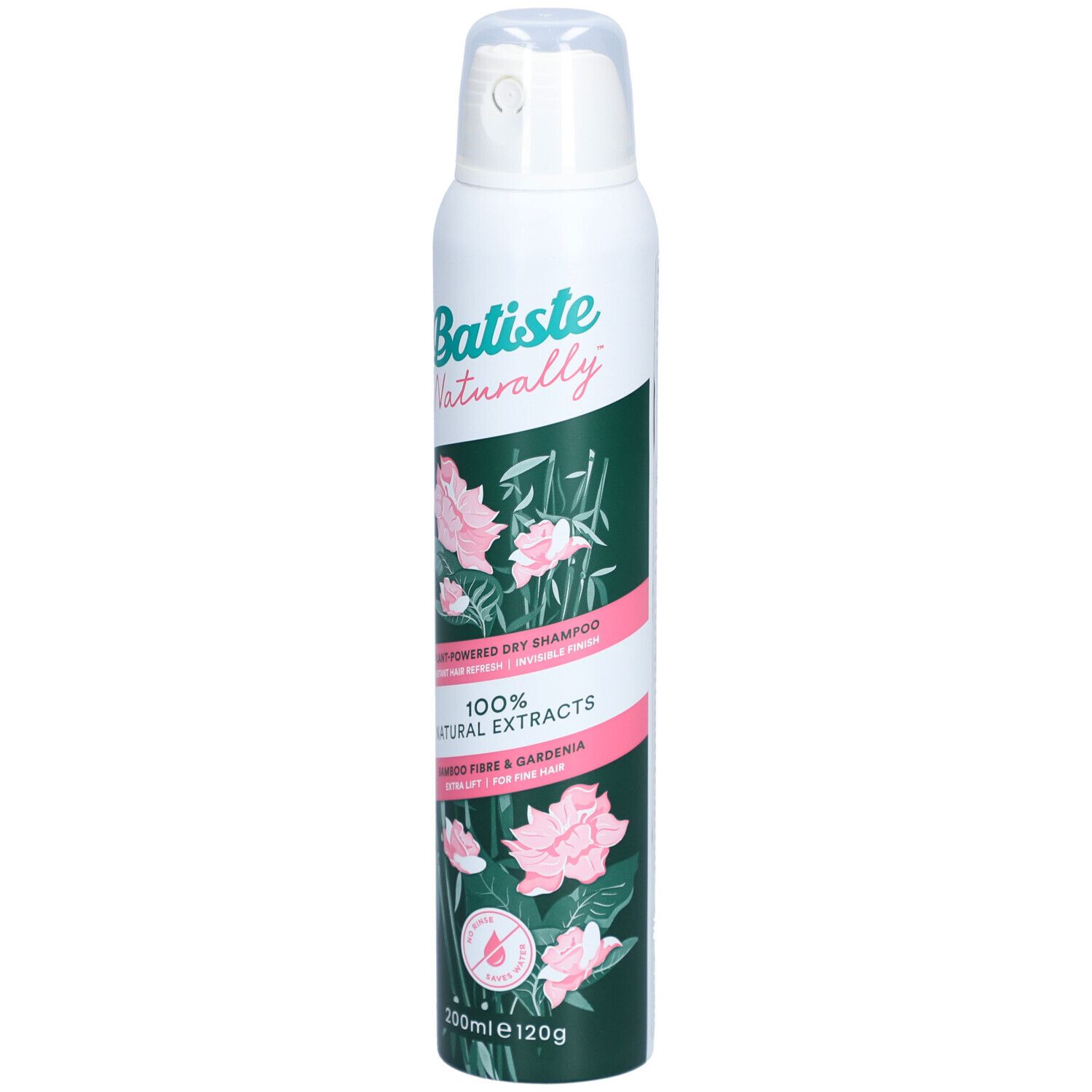 BATISTE Naturally Shampooing Sec - Fibre de Bambou et Gardernia