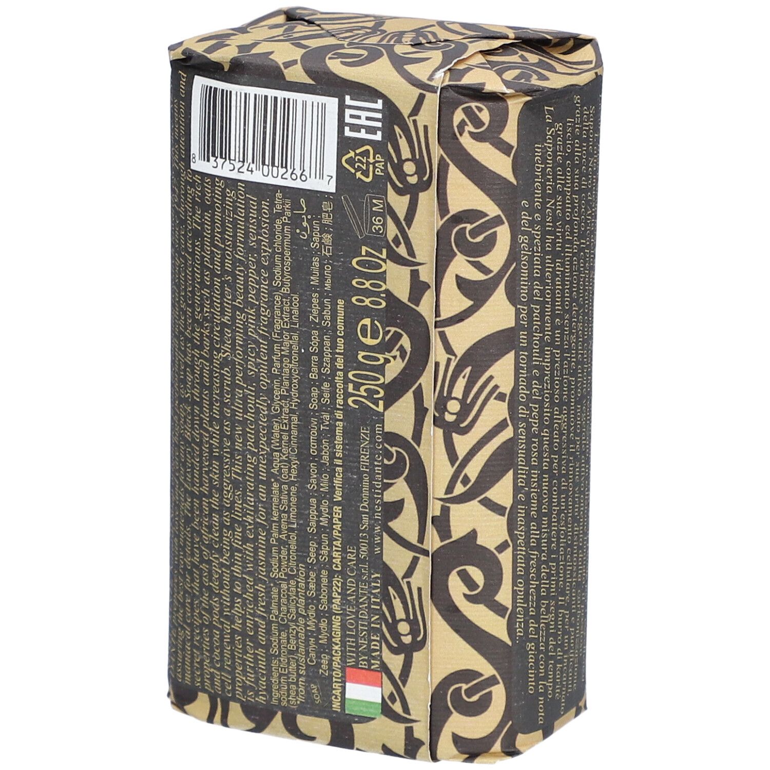 NESTI DANTE Luxury Savon Noir