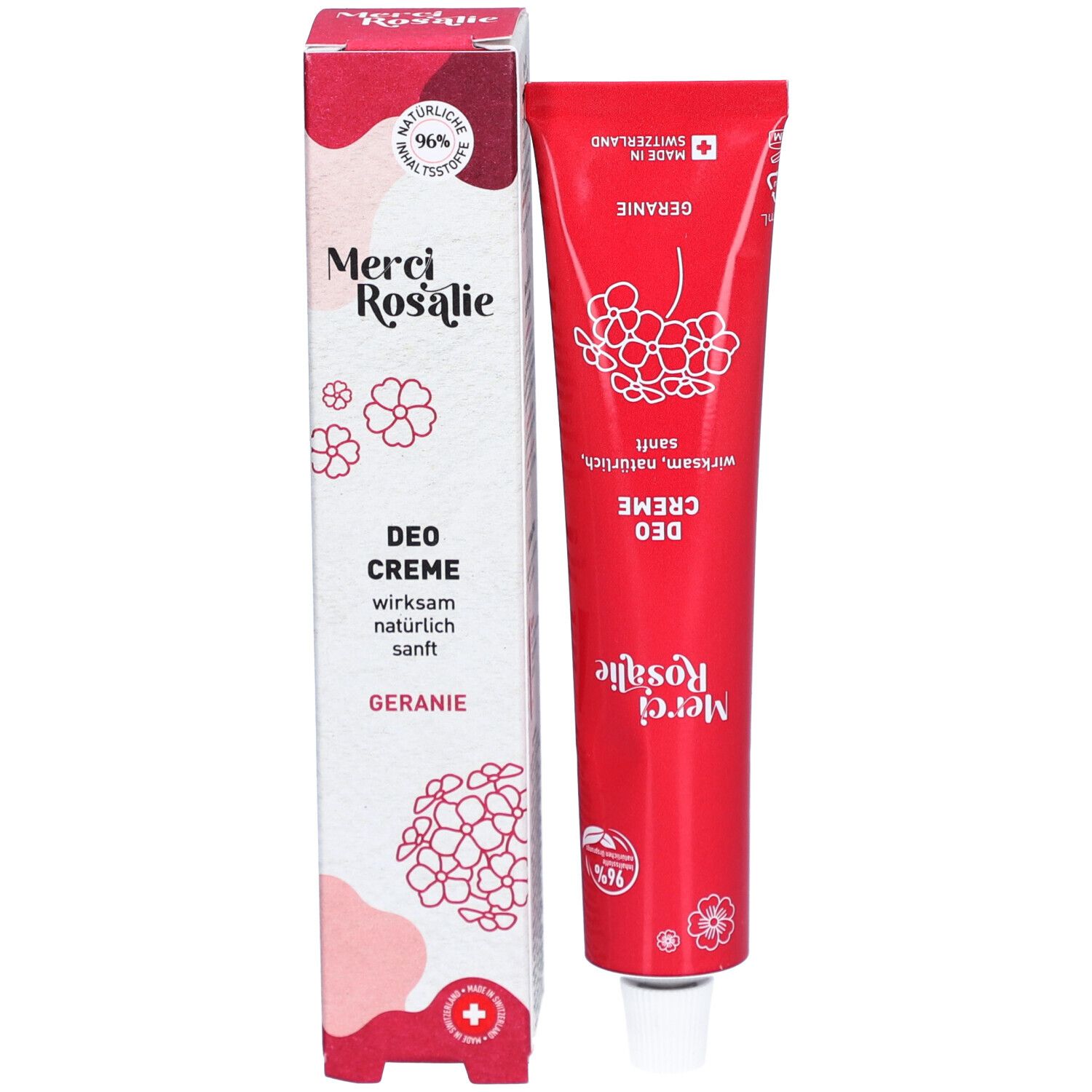 MERCI ROSALIE Déodorant Crème Géranium