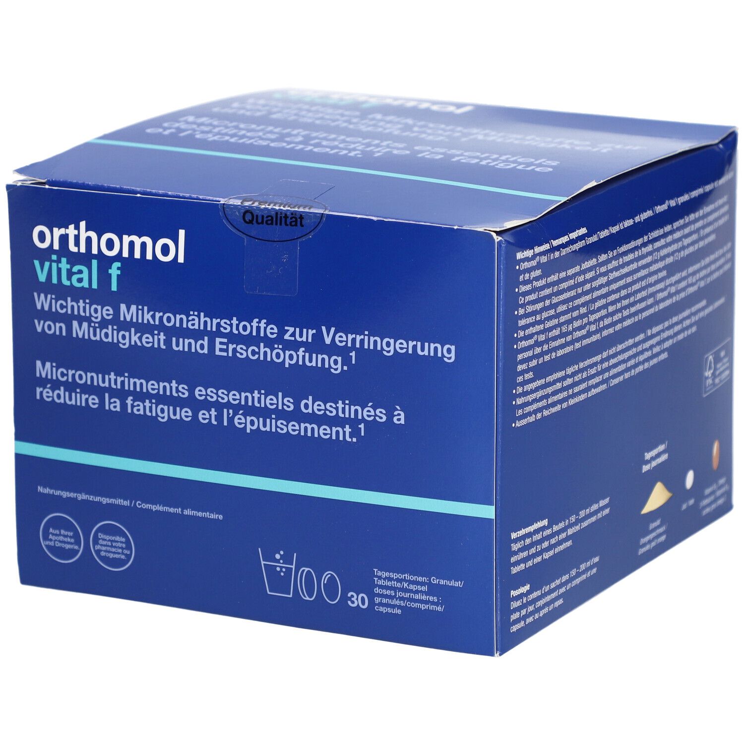 Orthomol Vital f pour femmes granules