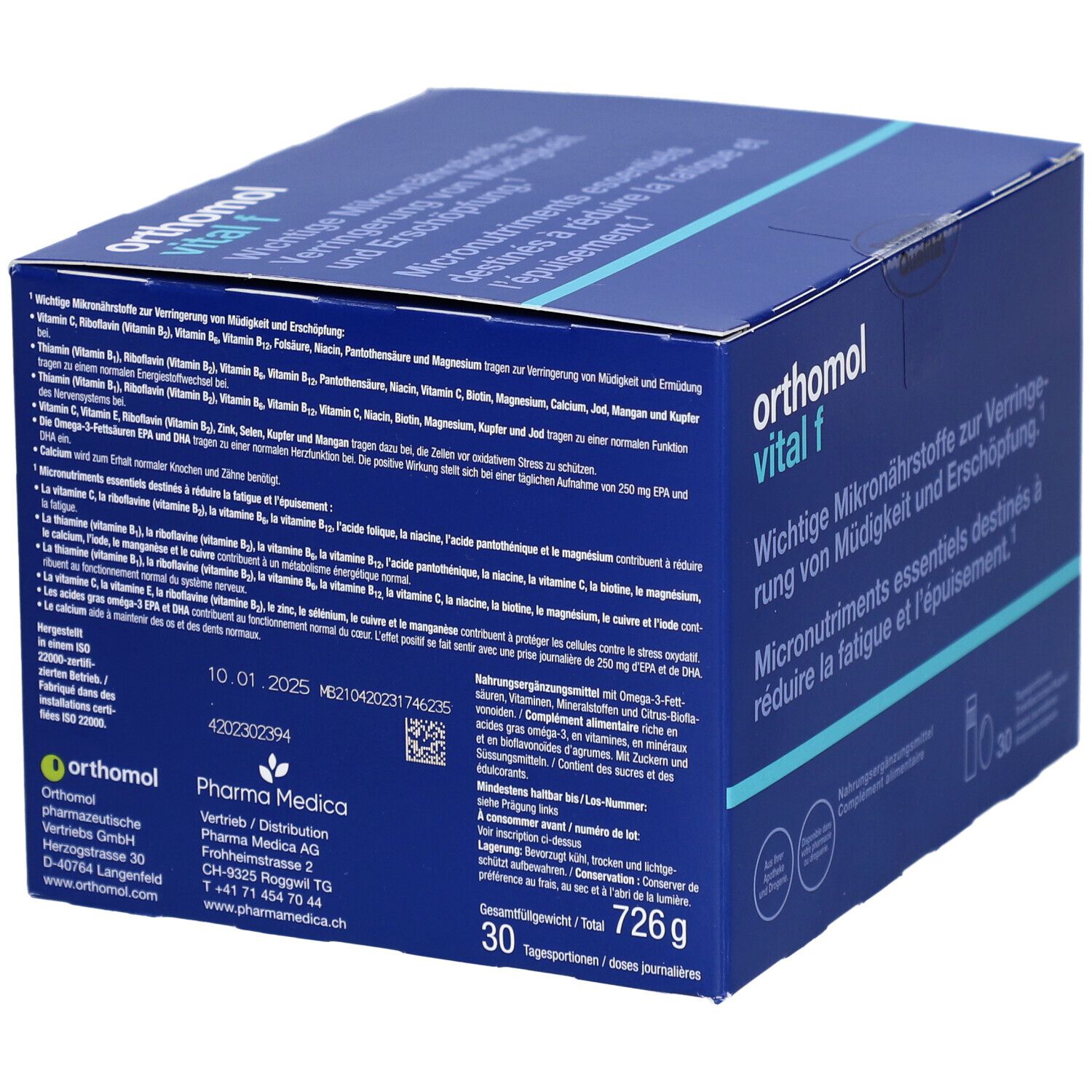 Orthomol Vital f pour femmes
