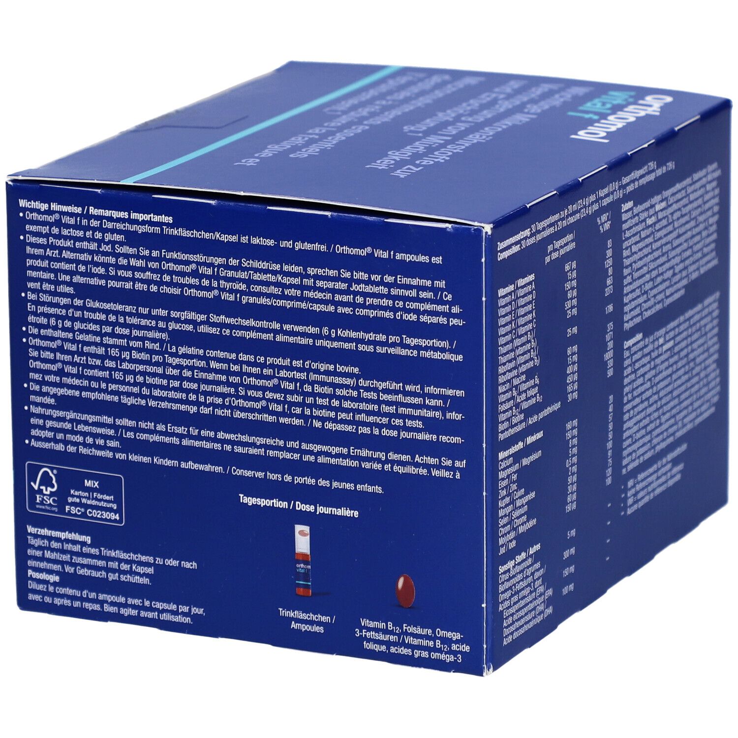 Orthomol Vital f pour femmes