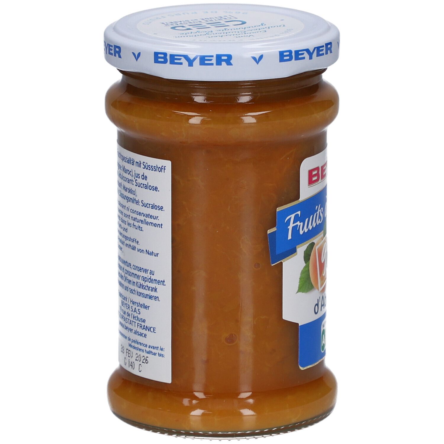 Beyer Fruits à tartnier 96% d'abricots