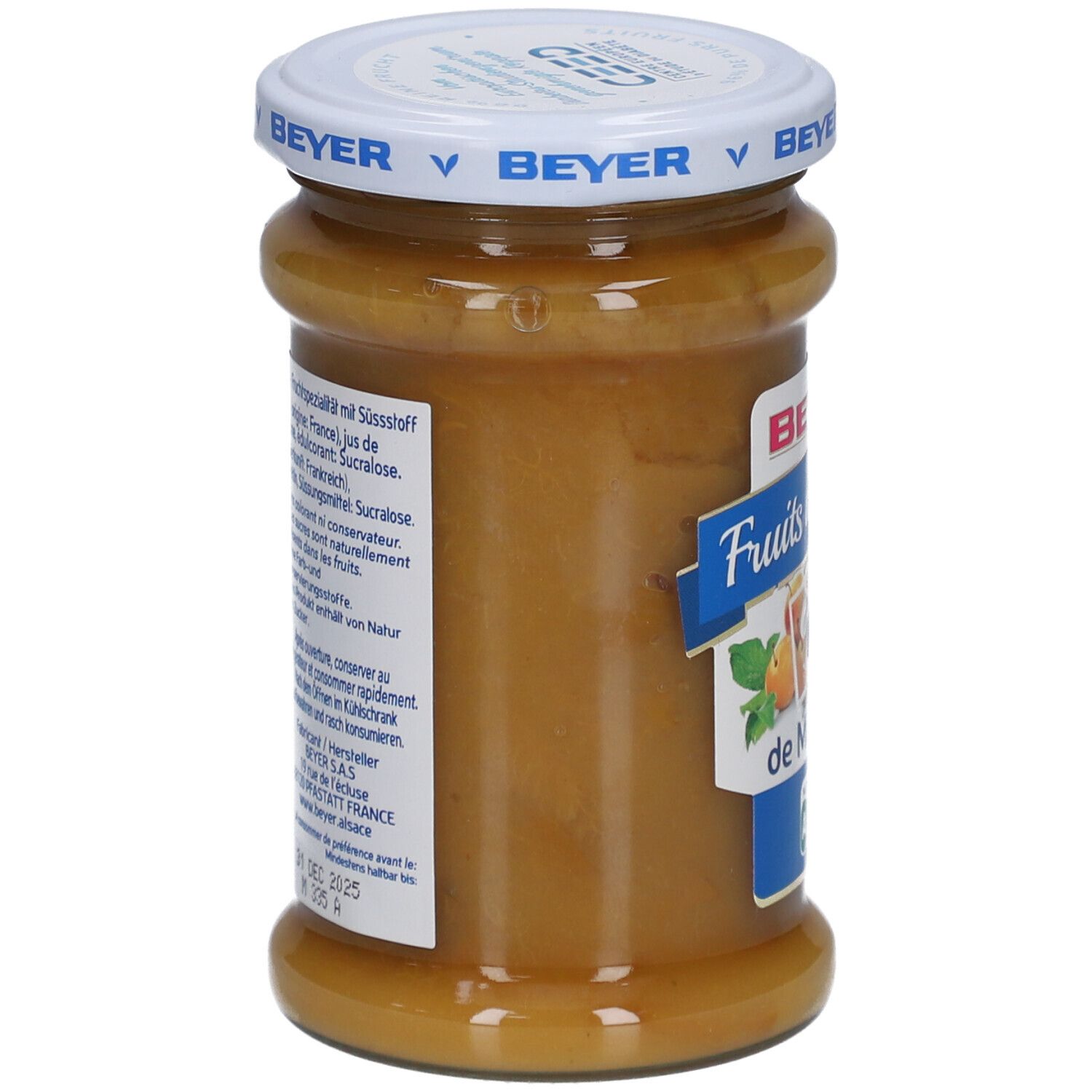 BEYER Fruits à tartiner 96% de Mirabelles