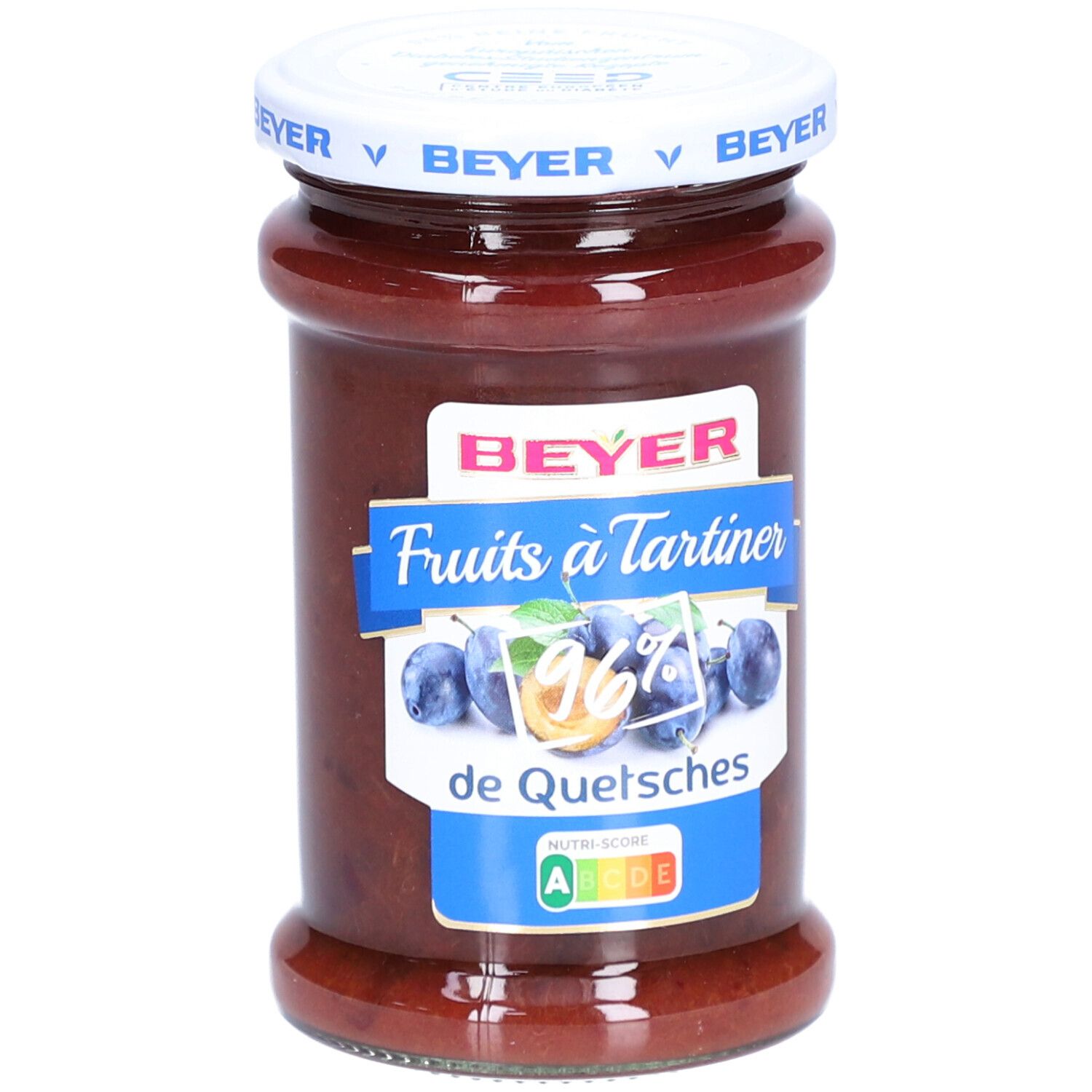 BEYER Fruits à Tartiner 96% de Quetsches