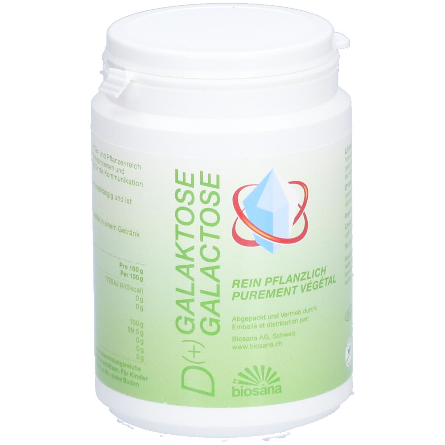 BIOSANA D(+) Galactose Purement végétal