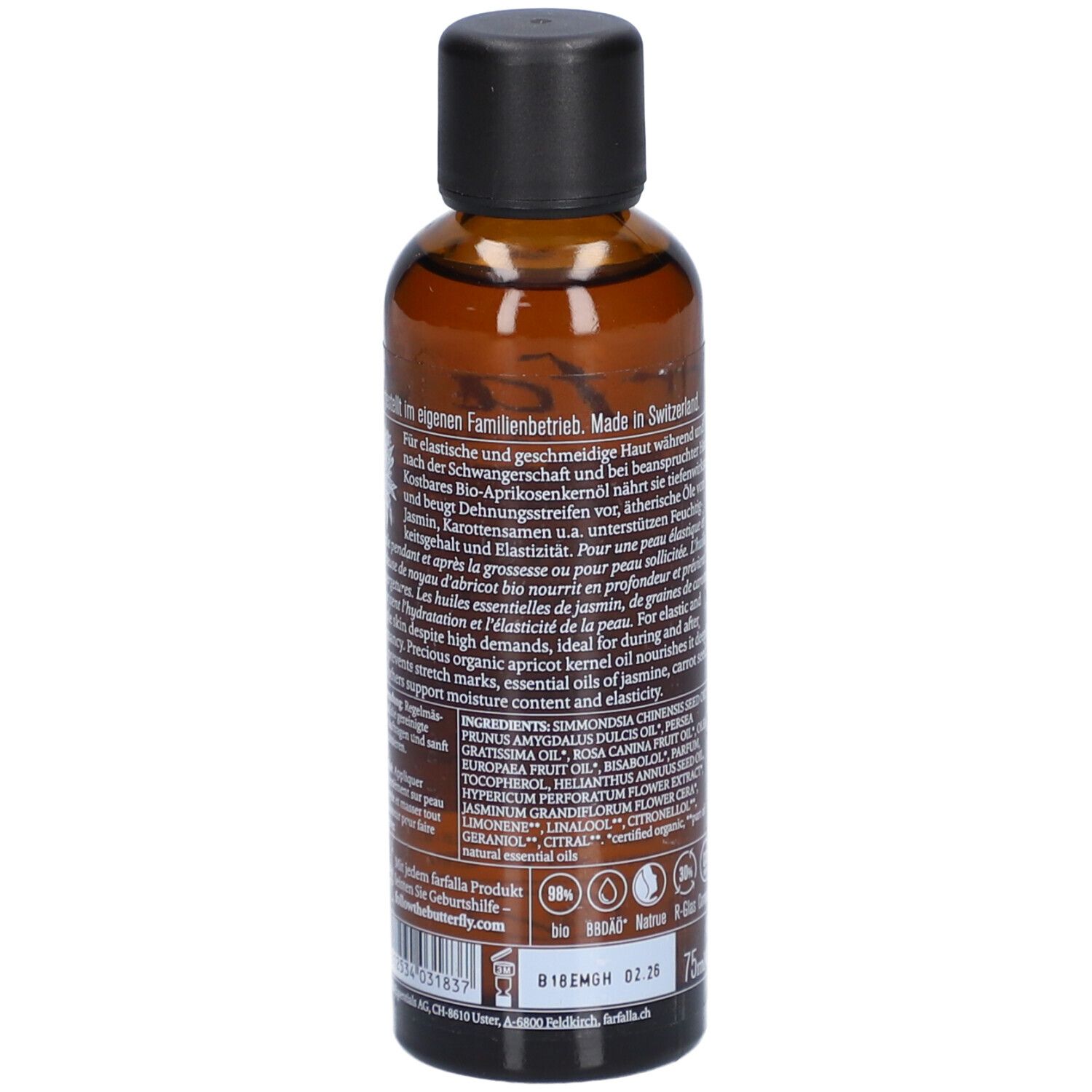 Farfalla AromaCare Huile de Soin Anti-Vergetures