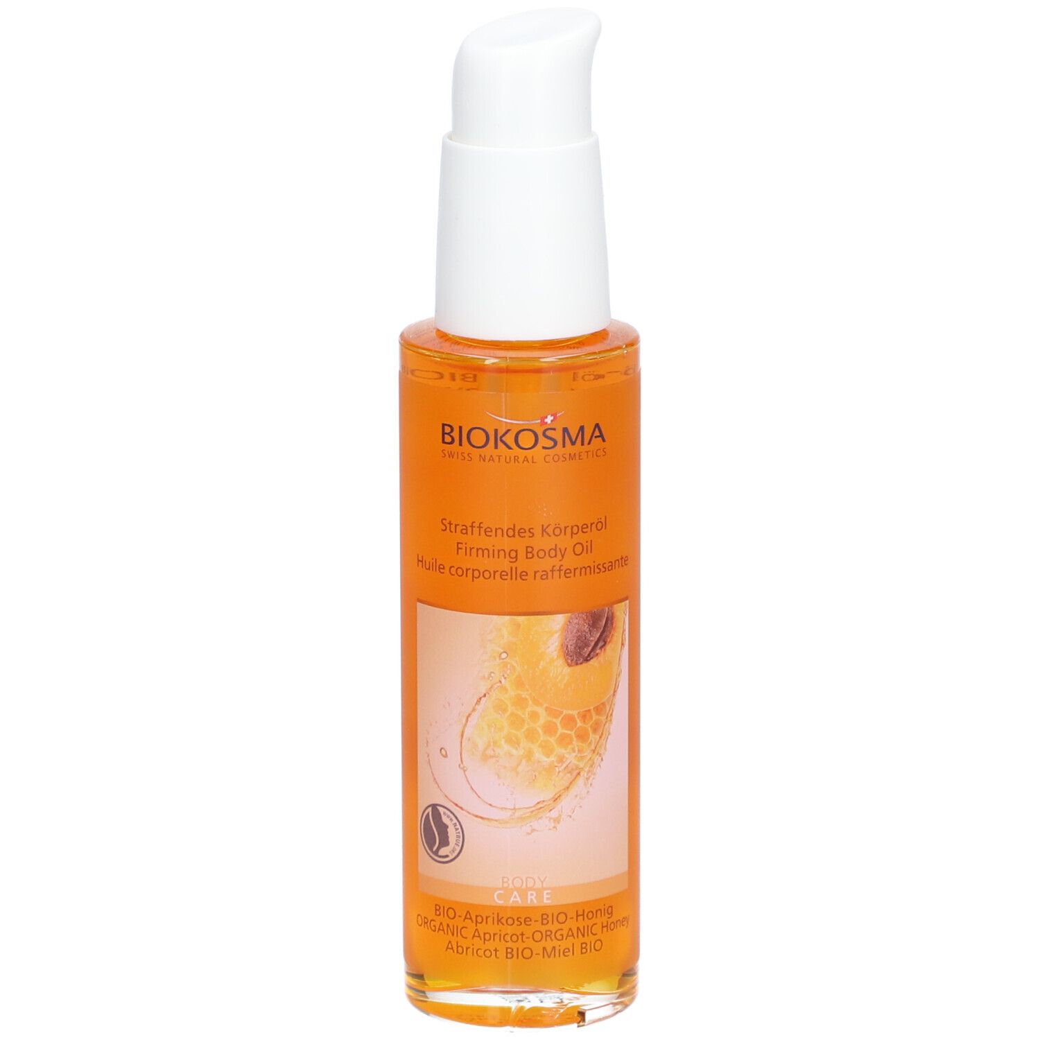 BIOKOSMA Body Care - Huile corporelle raffermissante - Abricot bio & Miel bio