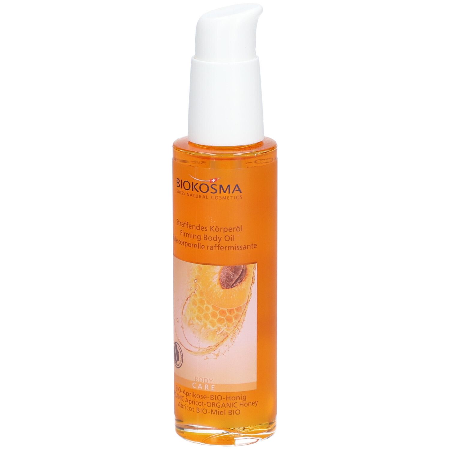 BIOKOSMA Body Care - Huile corporelle raffermissante - Abricot bio & Miel bio