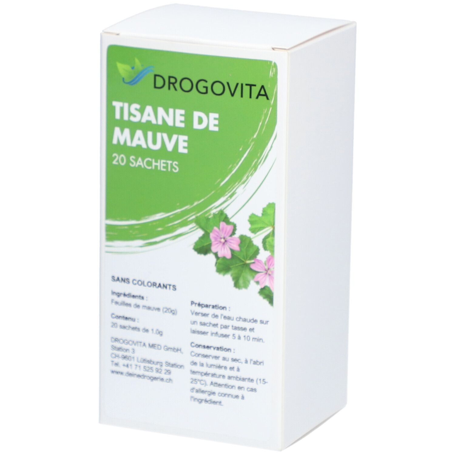Drogovita Infusion De Feuilles De Mauve