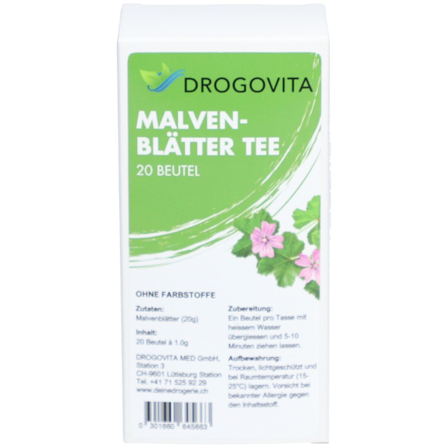Drogovita Infusion De Feuilles De Mauve