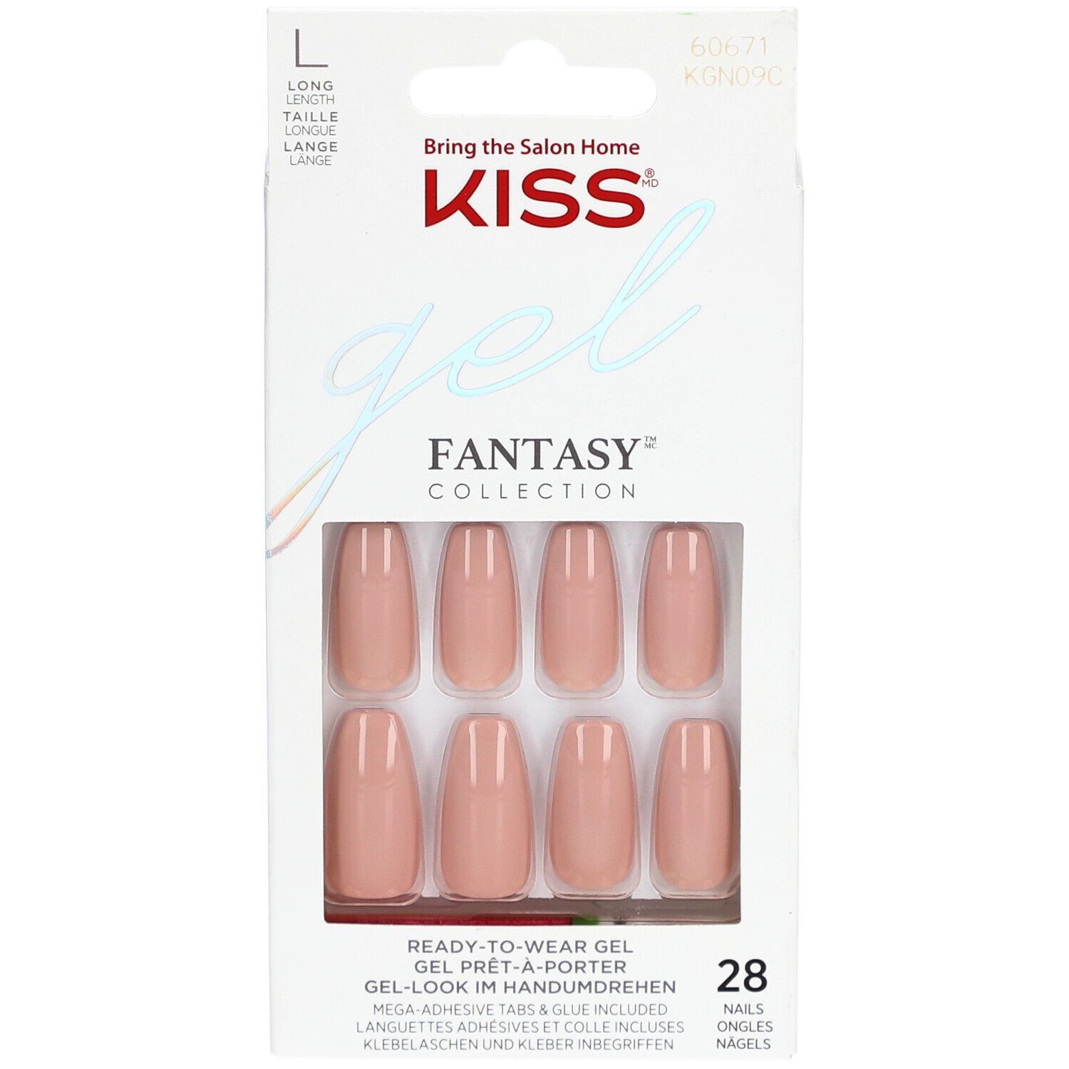 KISS Fantasy Nail Gel Prêt à porter - Absolutely Fabulous