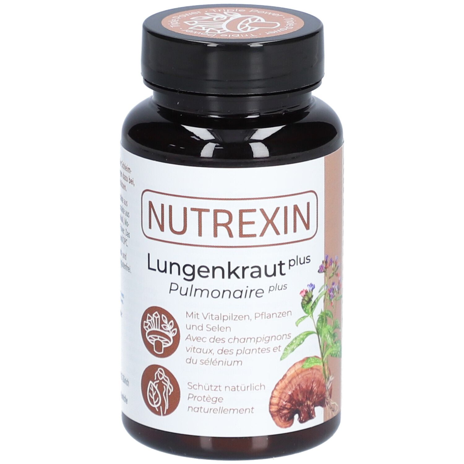 Nutrexin Lungenkraut plus complément végétal avec sélénium et vitamines