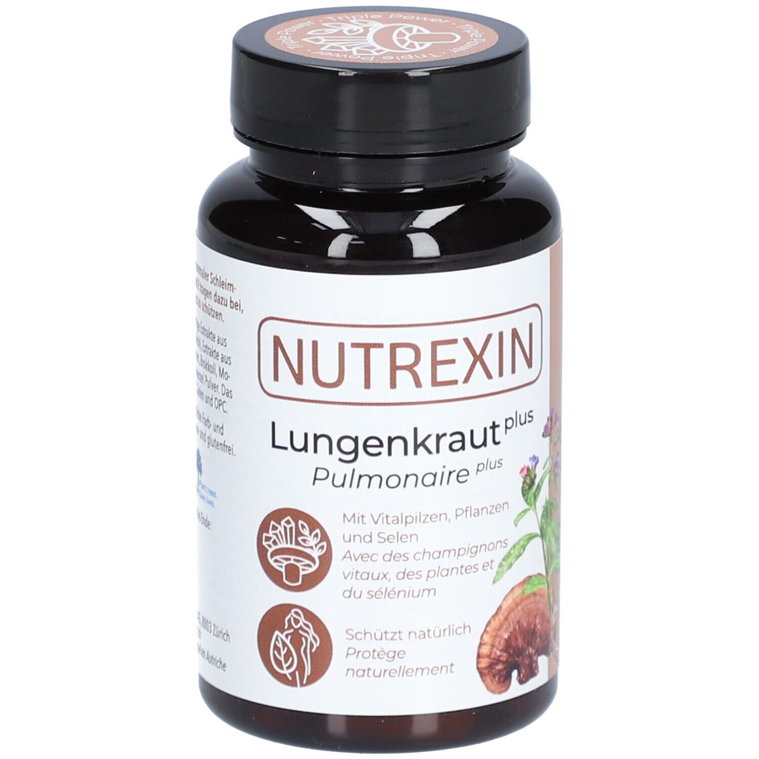Nutrexin Lungenkraut plus complément végétal avec sélénium et vitamines