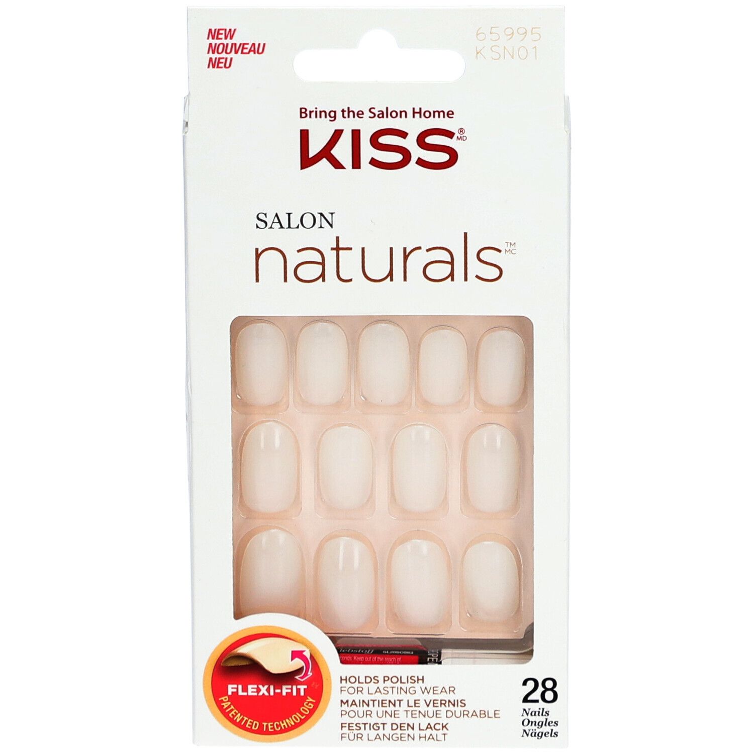 KISS Salon Natural Kit Faux-Ongles Break Even