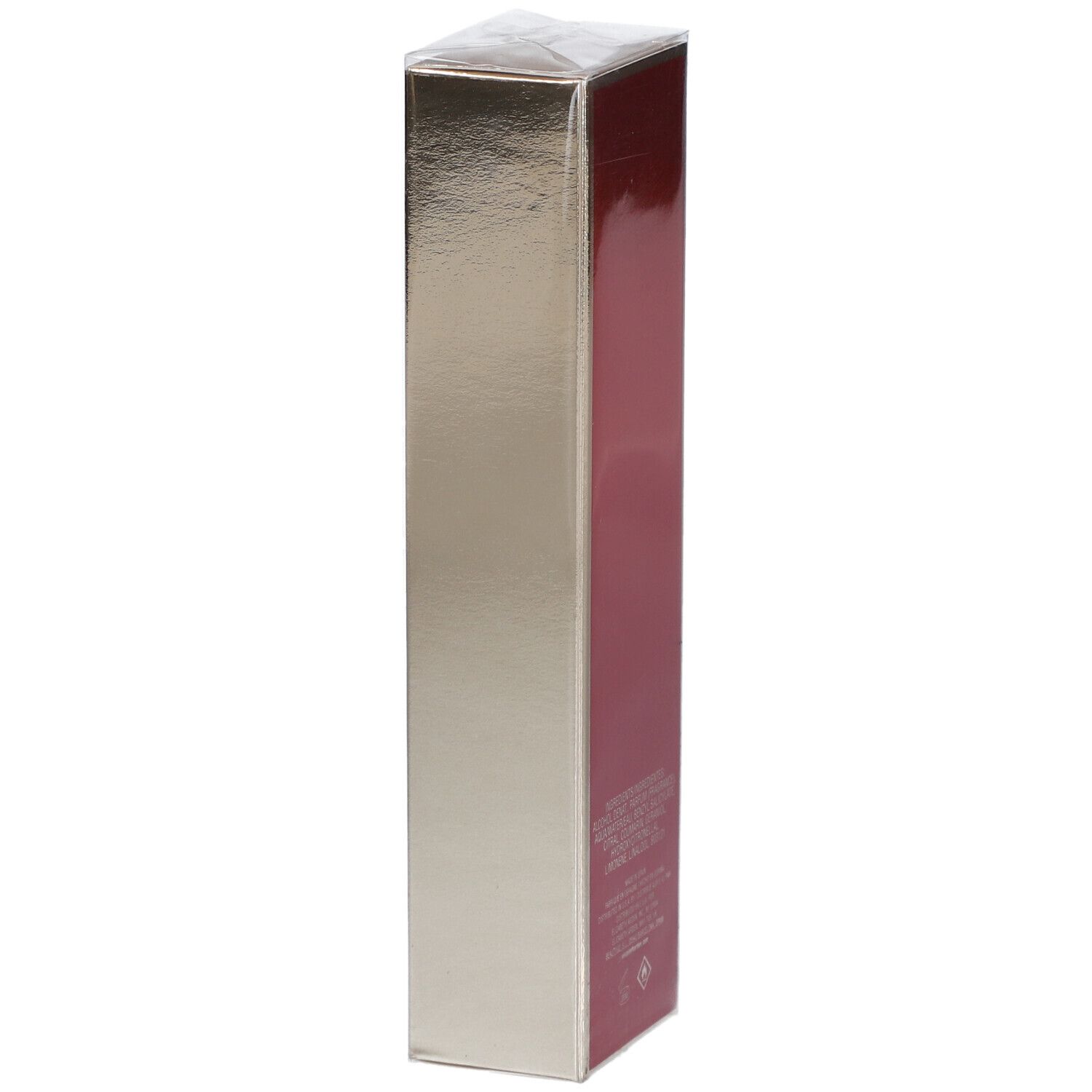 Elizabeth Arden 5th Avenue NYC Pulse Eau de Parfum. Emballage argenté. Forme rectangulaire.