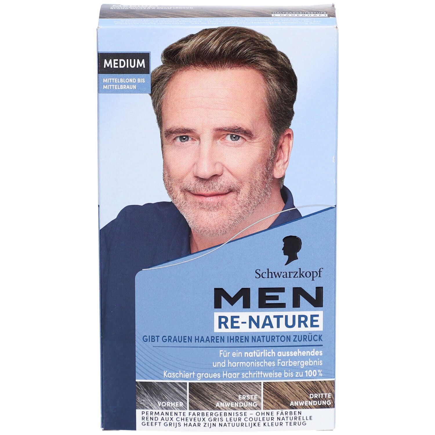 Schwarzkopf Re-Nature coloration homme medium