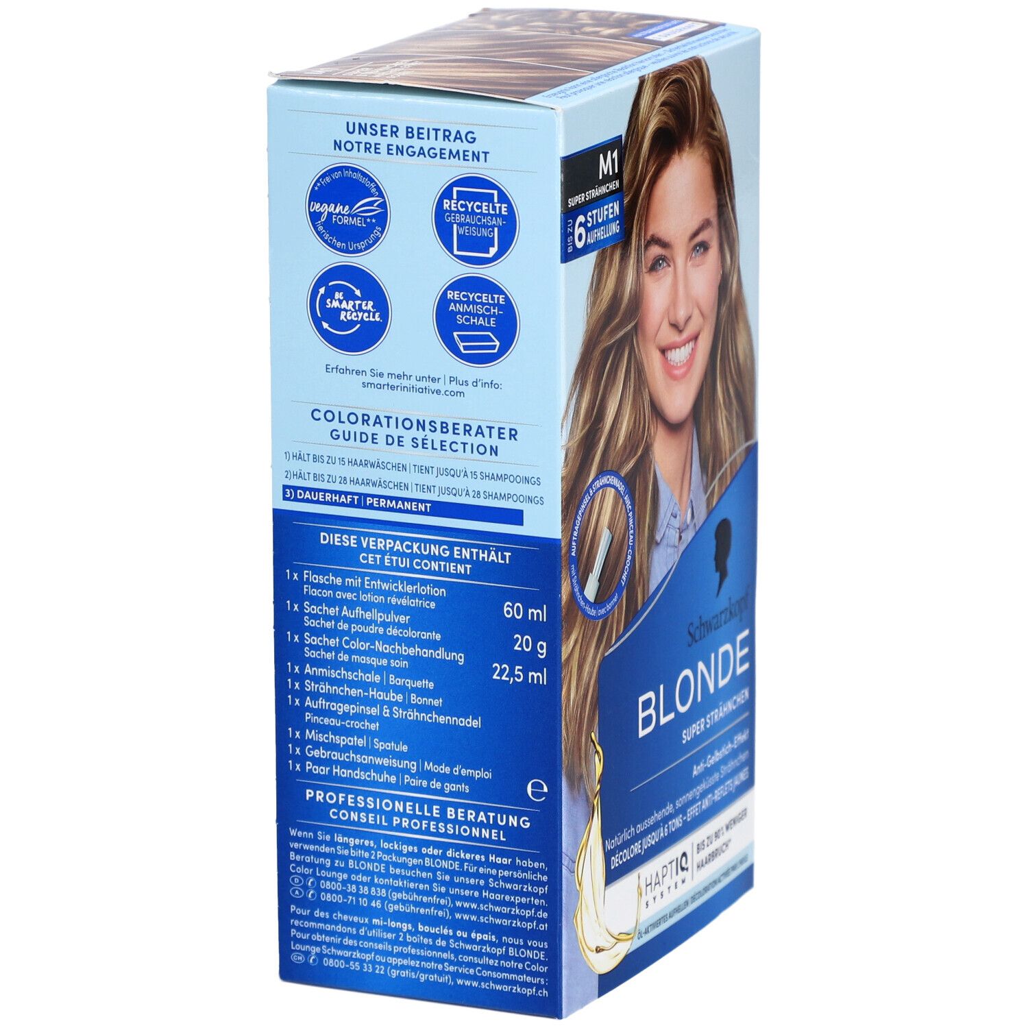 Schwarzkopf Blonde kit mèches M1 éclat blond naturel