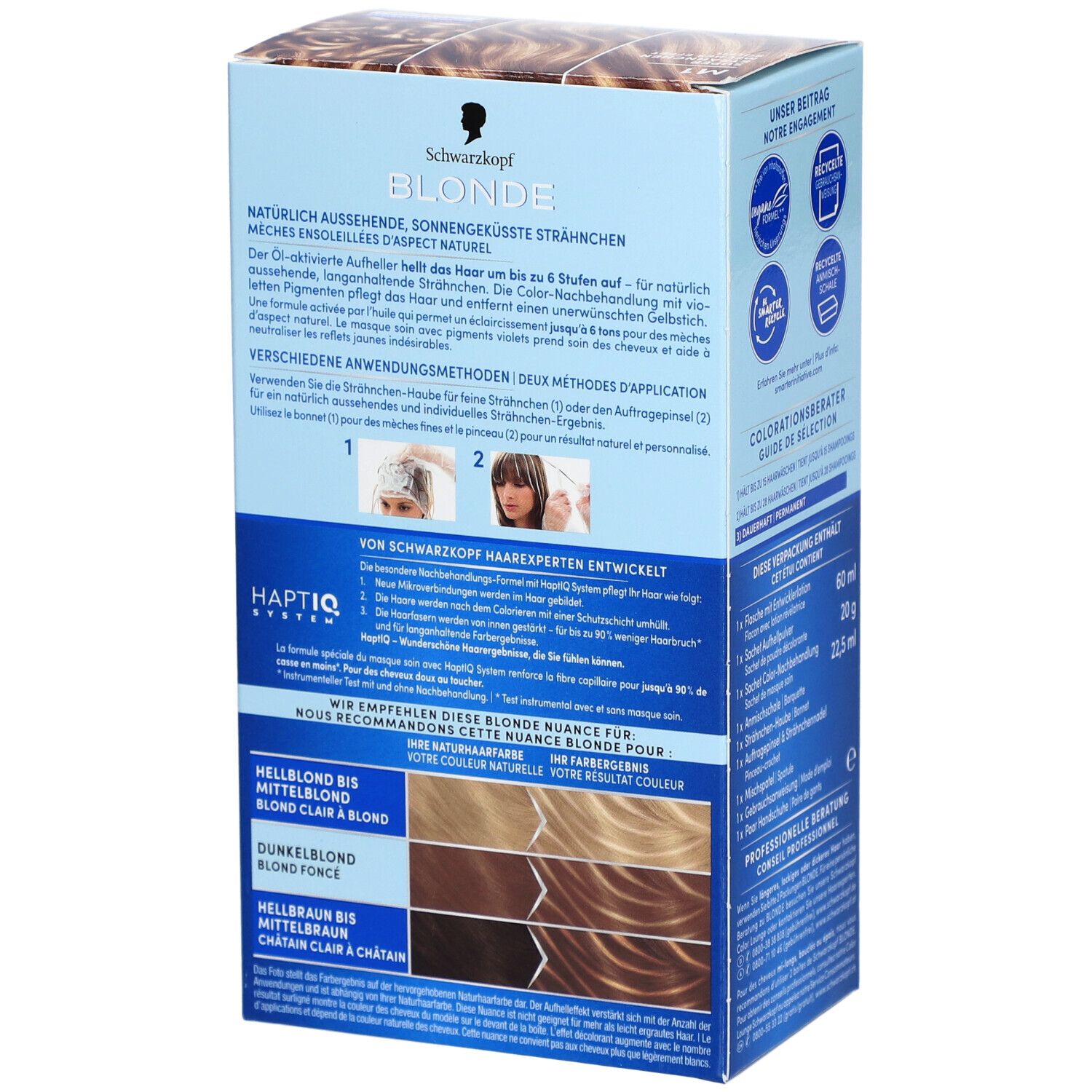 Schwarzkopf Blonde kit mèches M1 éclat blond naturel