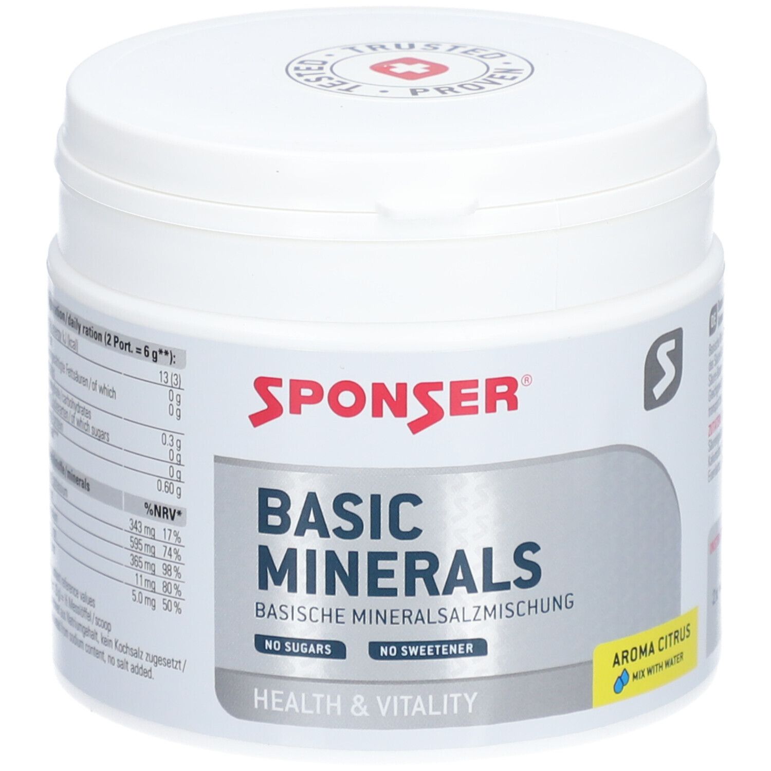 SPONSER® Basic Minerals, Agrumes