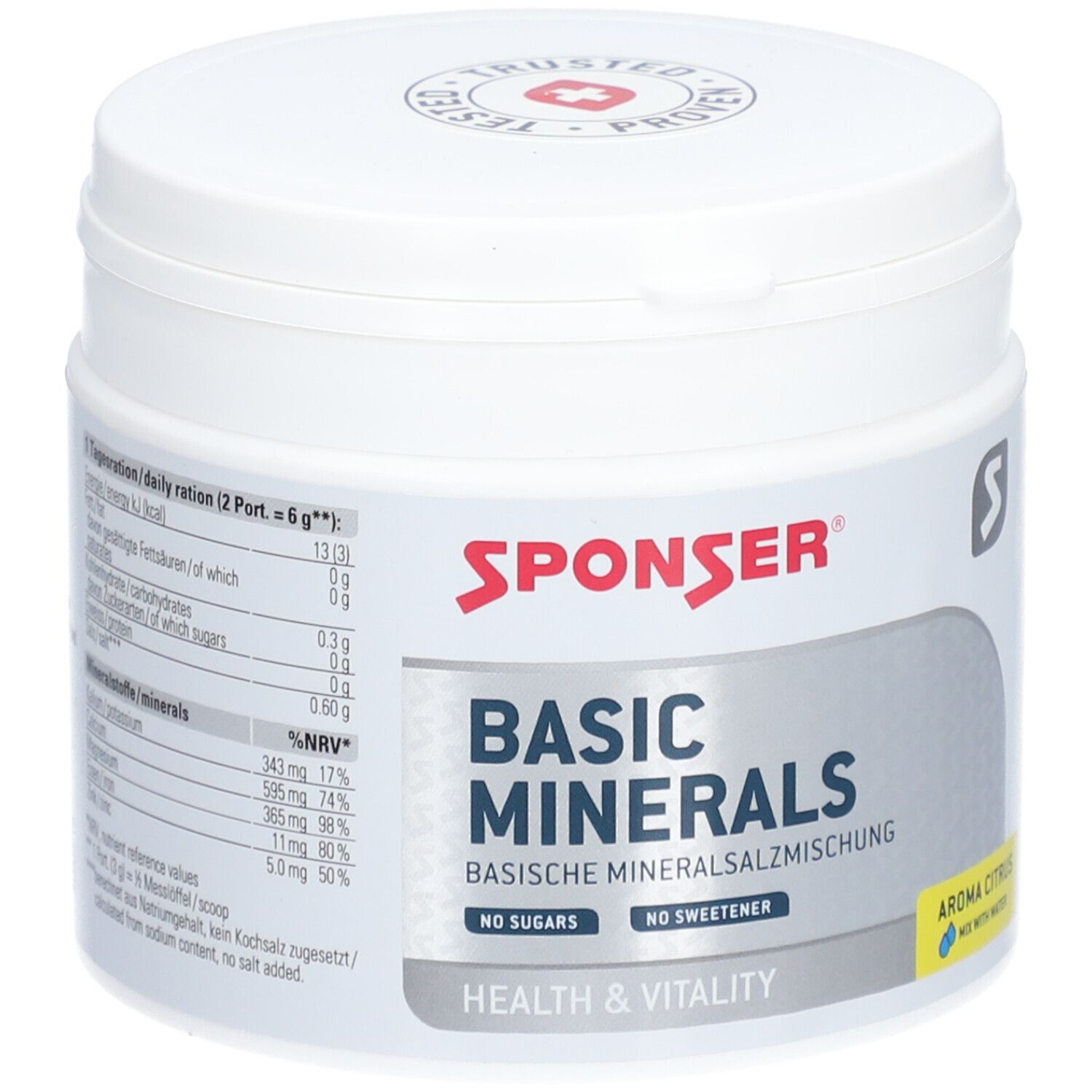SPONSER® Basic Minerals, Agrumes