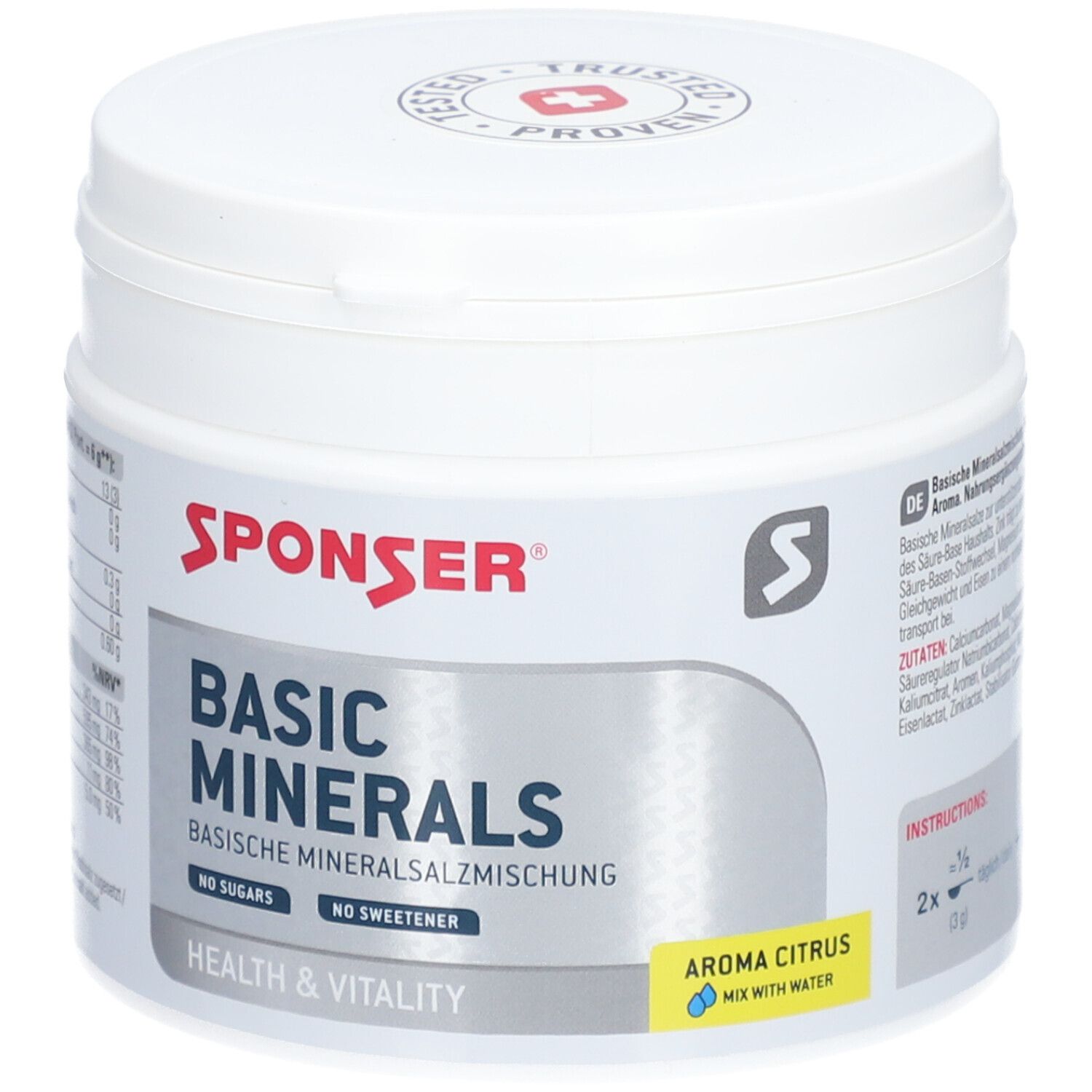 SPONSER® Basic Minerals, Agrumes