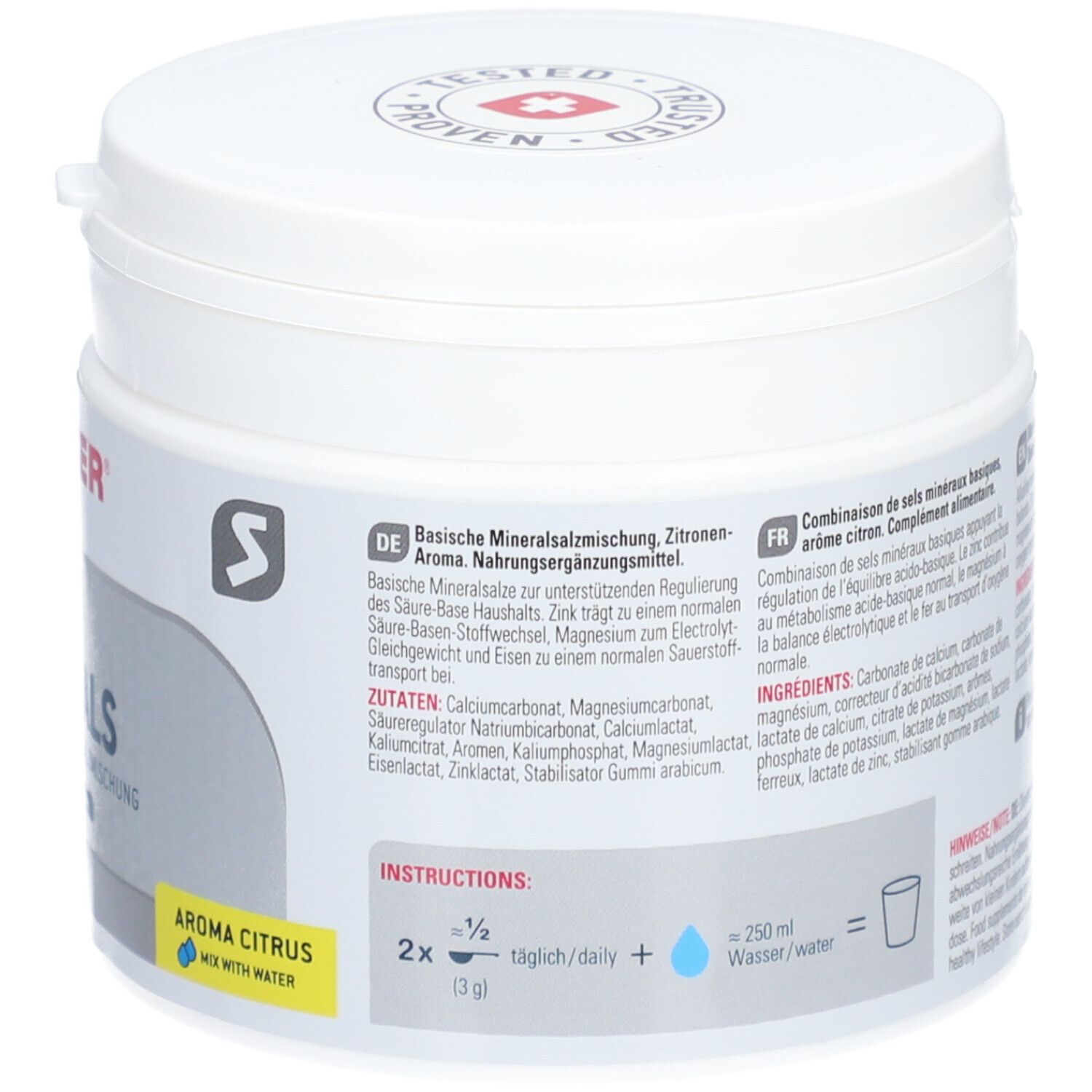 SPONSER® Basic Minerals, Agrumes