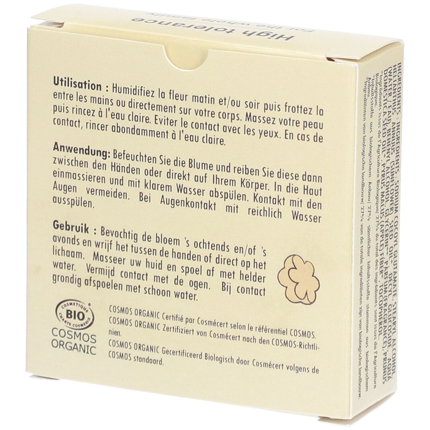 ENDRO Pain Lavant Dermatologique Visage & Corps Parfum Amande Douce