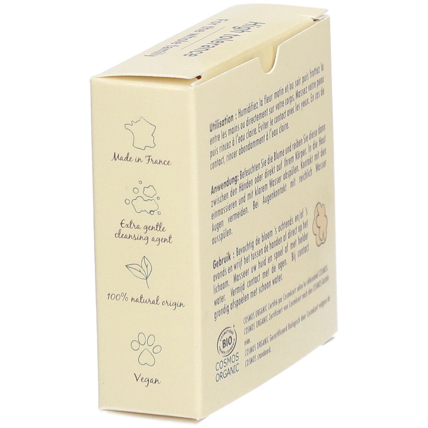 ENDRO Pain Lavant Dermatologique Visage & Corps Parfum Amande Douce