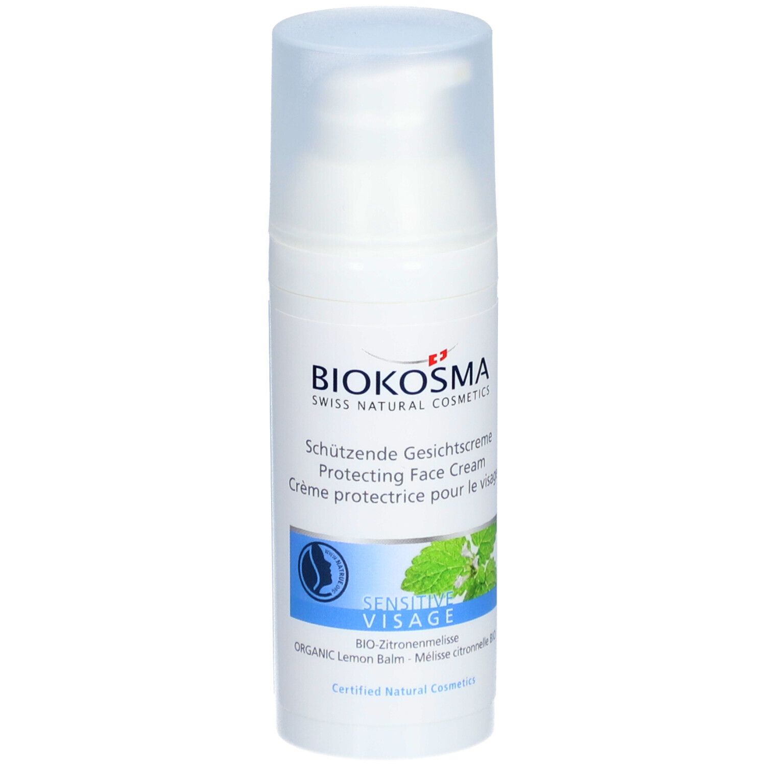 BIOKOSMA Sensitive Visage - Crème protectrice pour le visage
