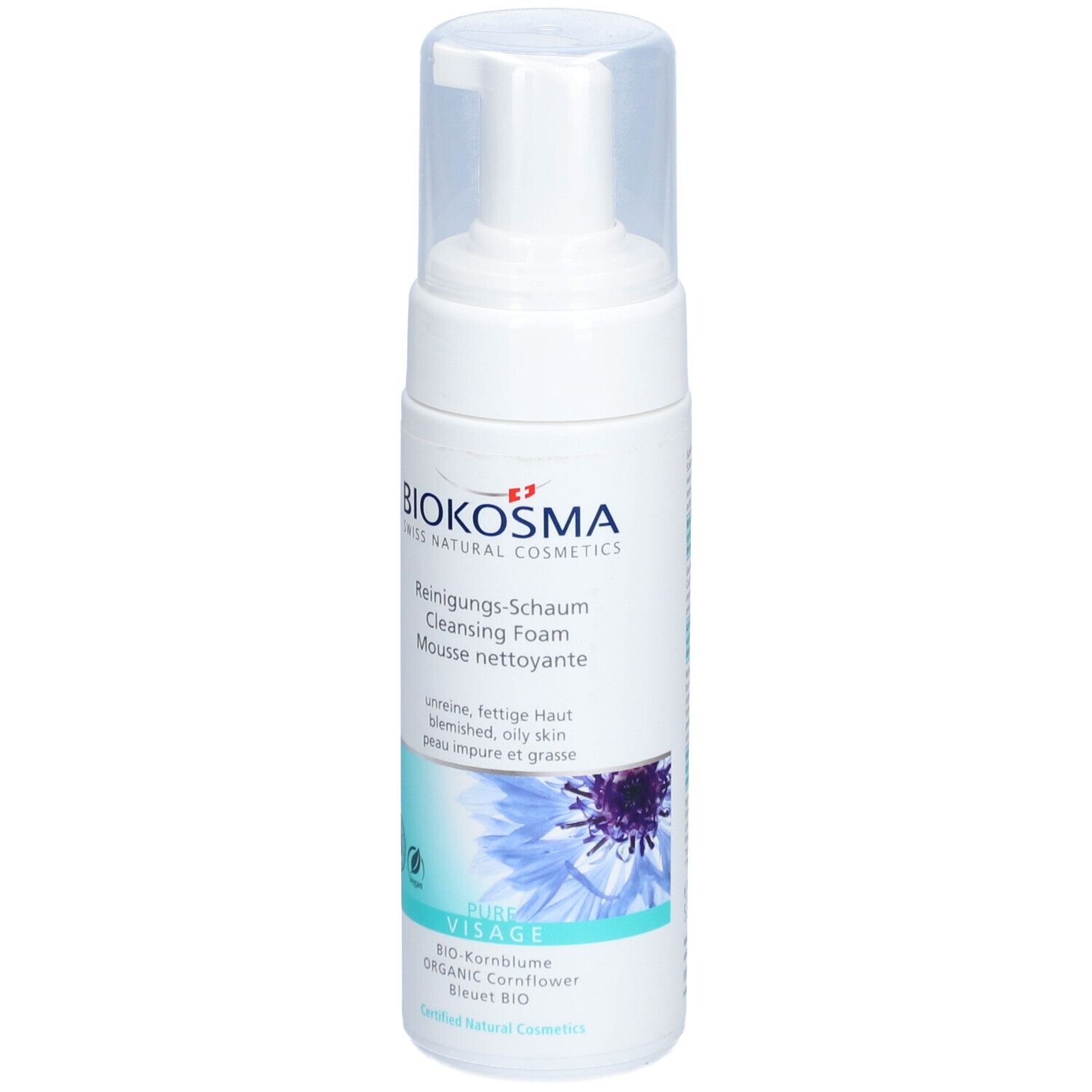 BIOKOSMA Mousse Nettoyante Pure Visage