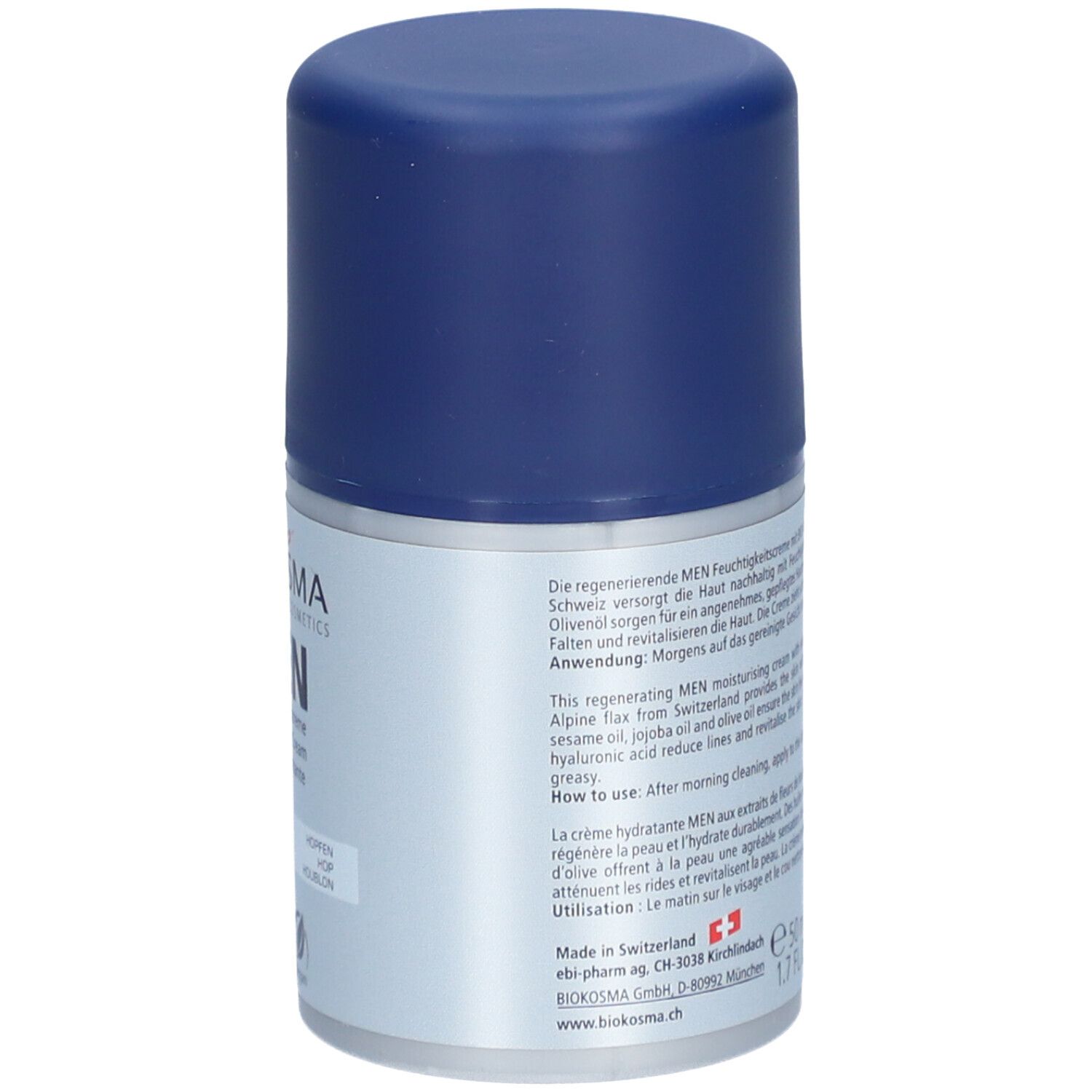 BIOKOSMA Men - Crème hydratante